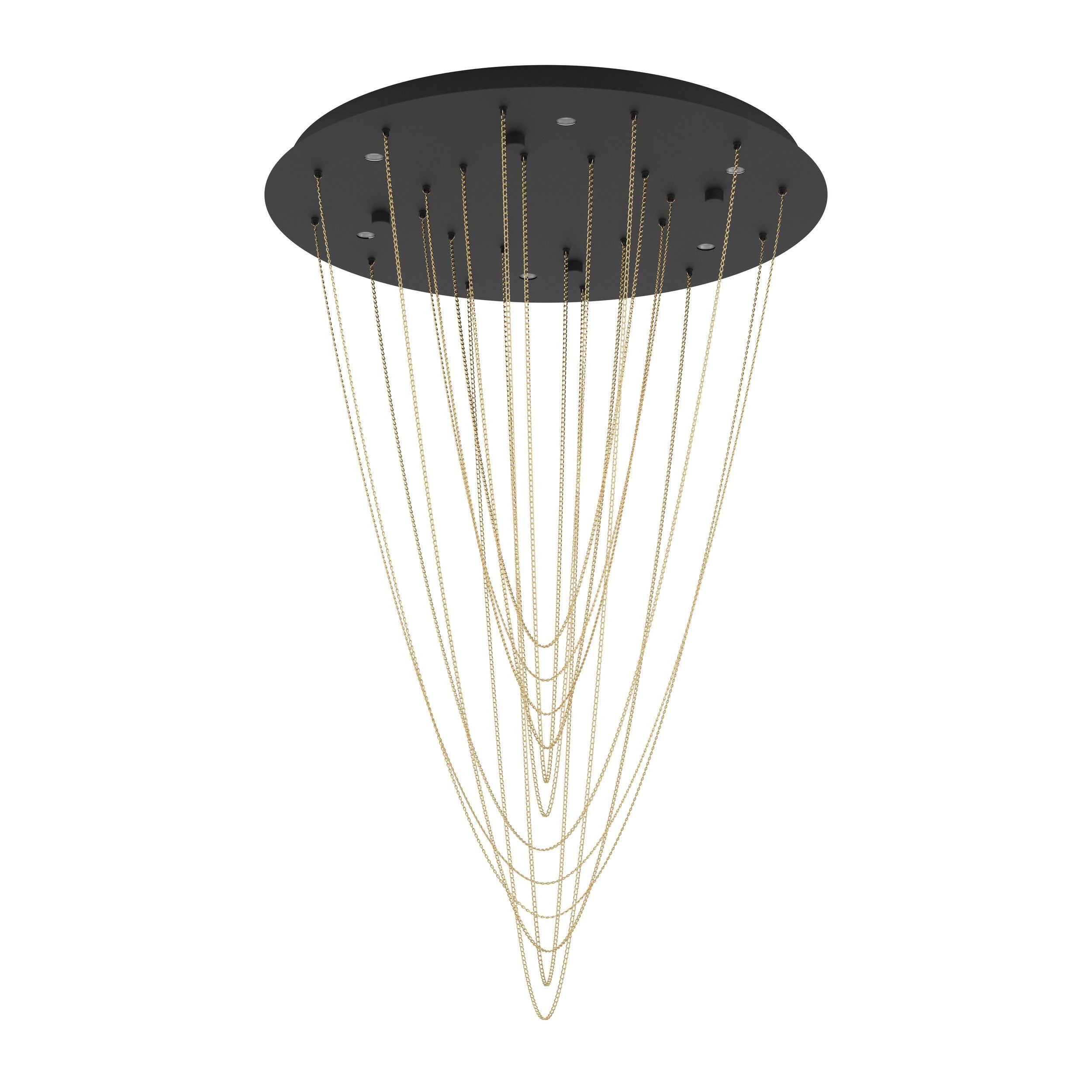 EGLO LED-Hängeleuchte Trepuco, Leuchtmittel inklusive, LED Pendelleuchte dimmbar Ø58cm 3000lm 3000K - Trepuco