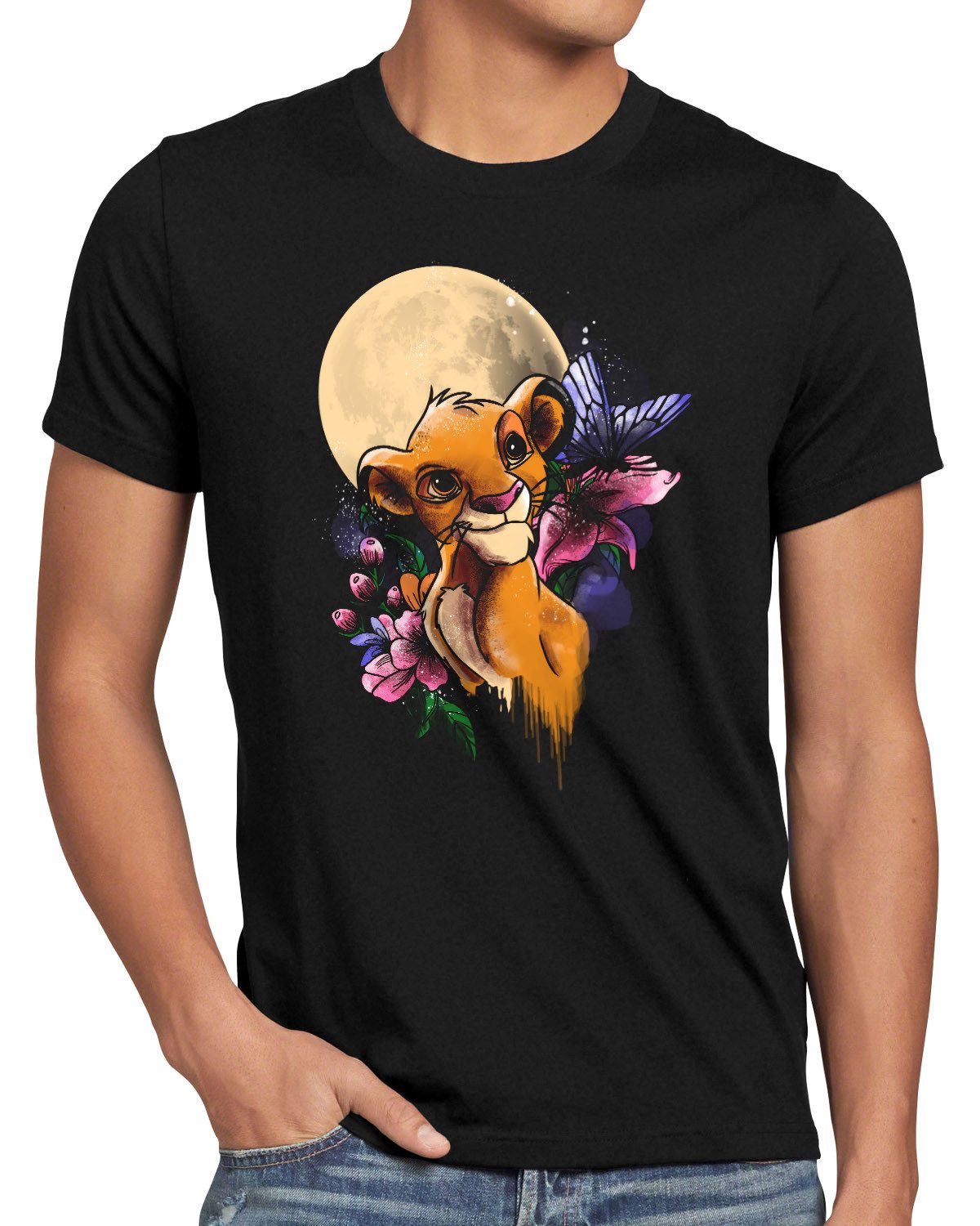 style3 T-Shirt könig der löwen simba mufasa scar nala rafiki timon pumbaa zazu ed