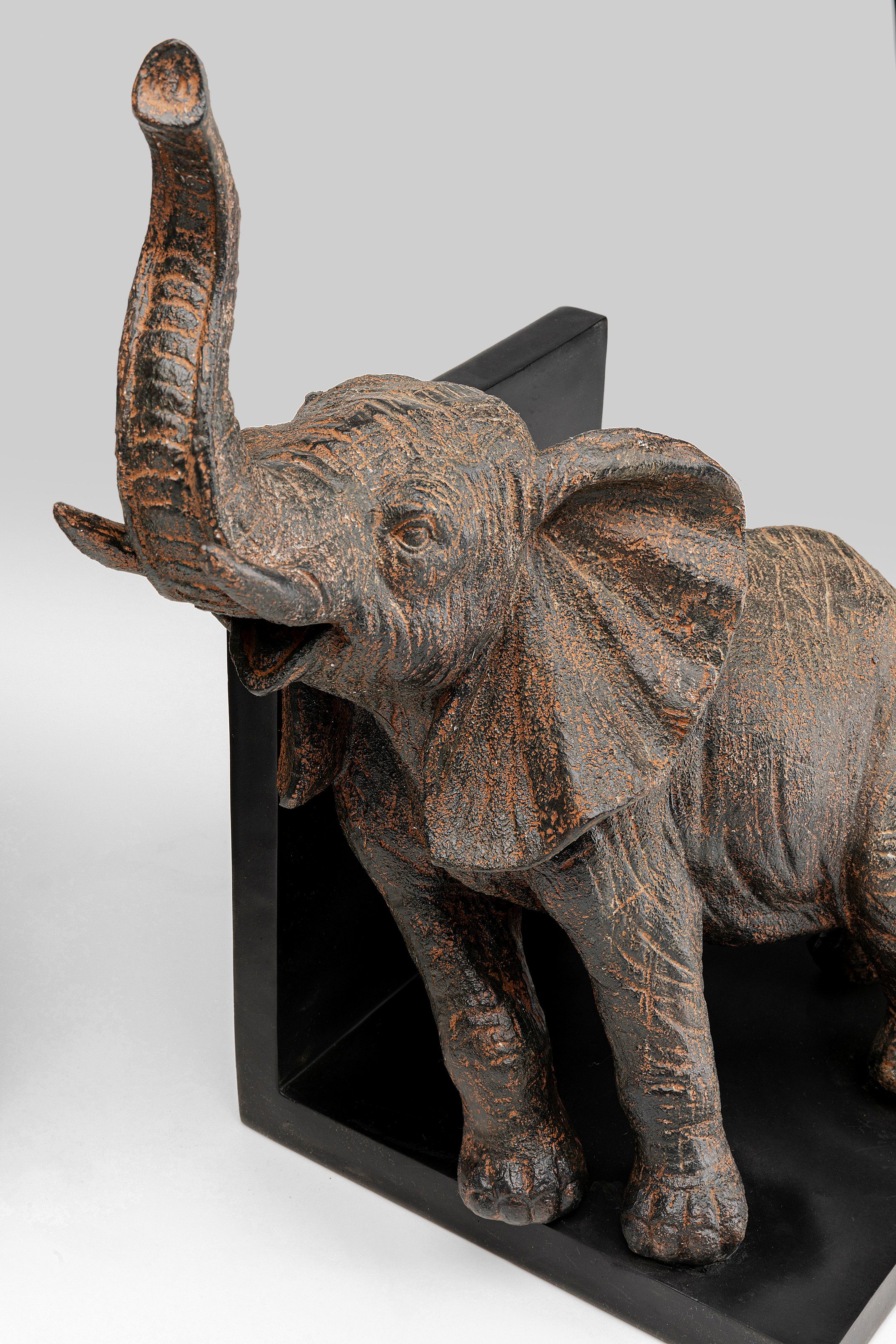 Kare Design Buchstütze Buchstütze Elephants 25 (2/Set)