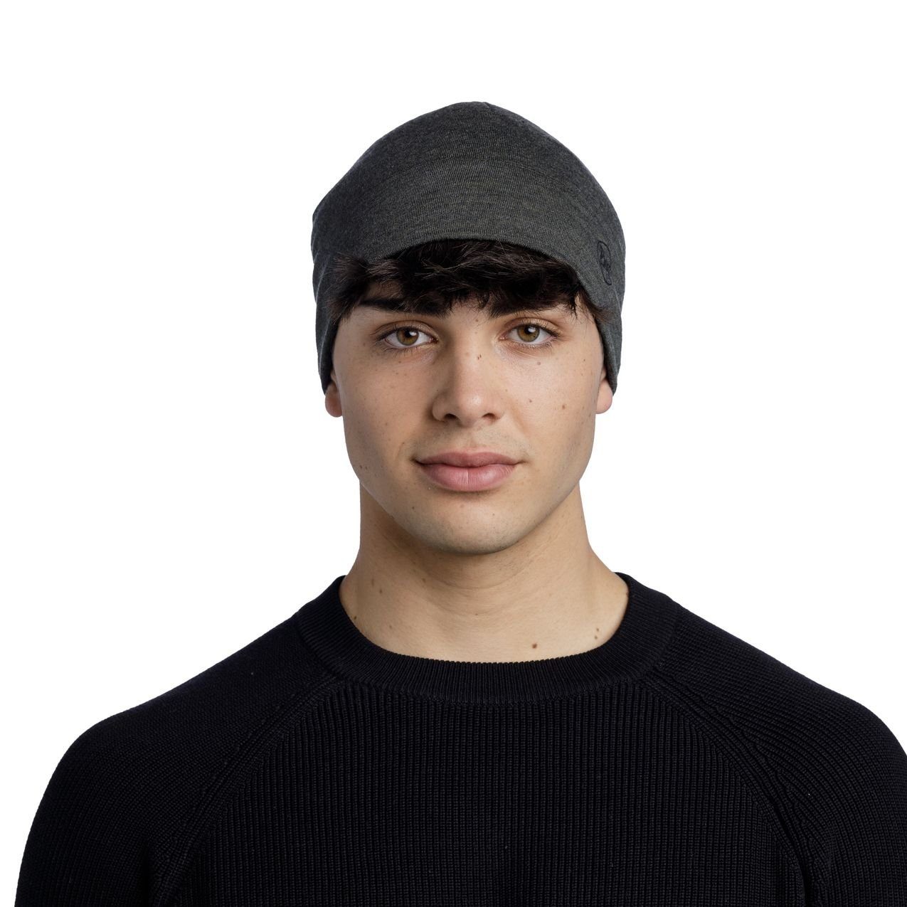 Buff Beanie Buff Accessoires Beanie Midweight Bark Merino Solid