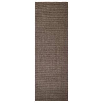 Teppich Natur Sisal 66x200 cm Braun, furnicato, Rechteckig