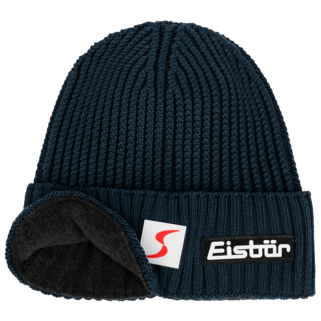 Eisbär Beanie (1-St) Strickmütze mit Umschlag, Made in Austria günstig online kaufen