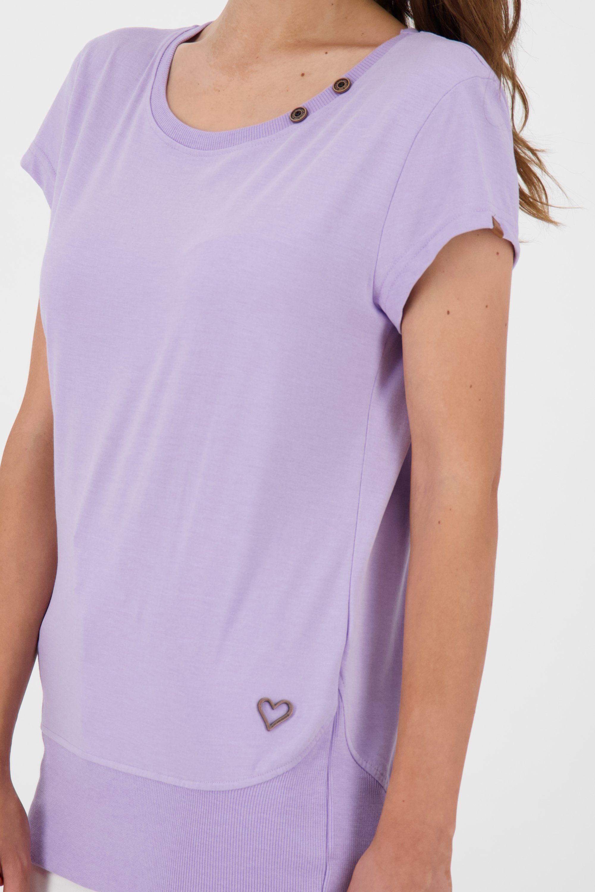 Alife & Kickin T-Shirt CocoAK lavender T-Shirt Shirt Damen A