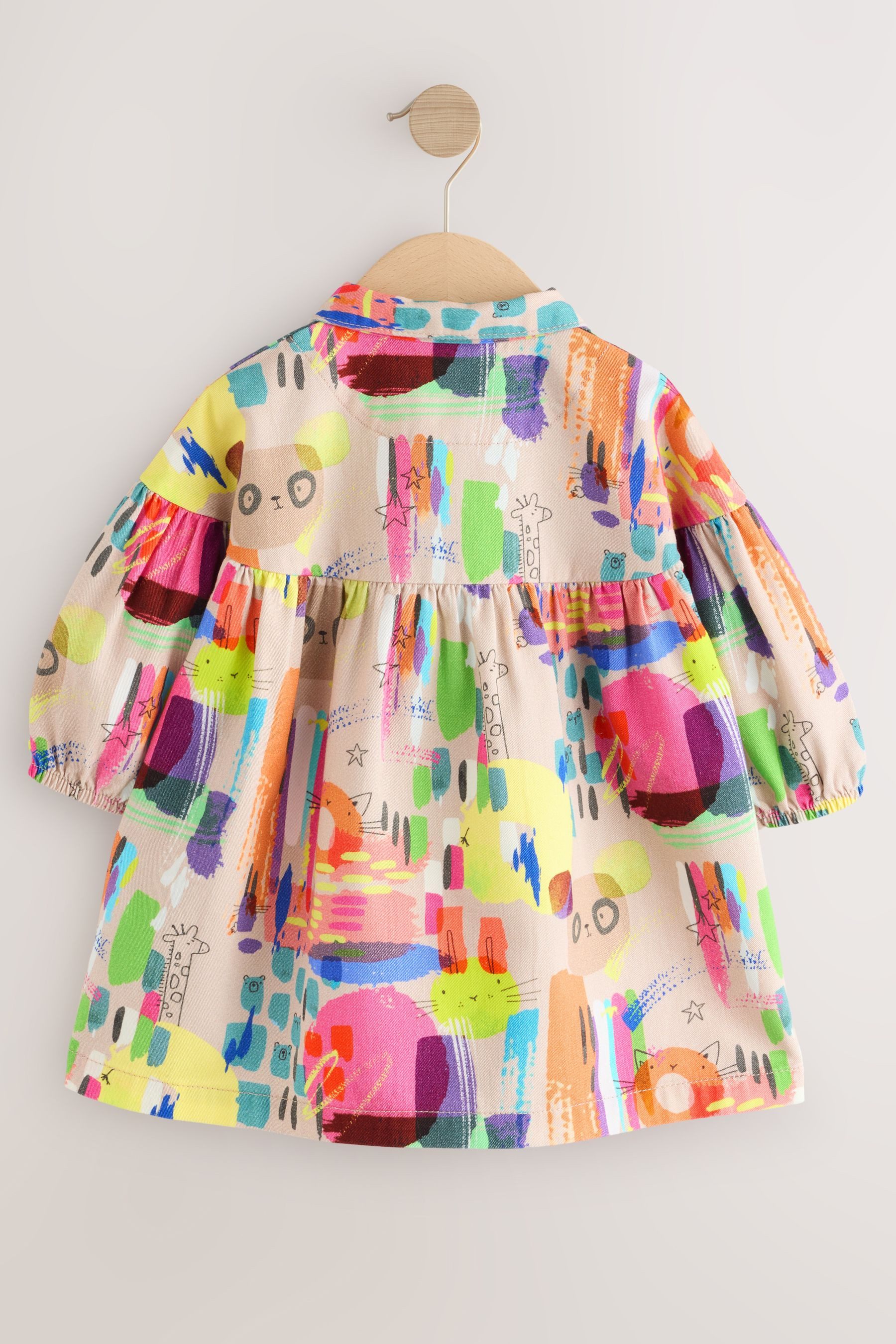 Next Hemdblusenkleid Hemdkleid aus Baumwolle (1-tlg) günstig online kaufen