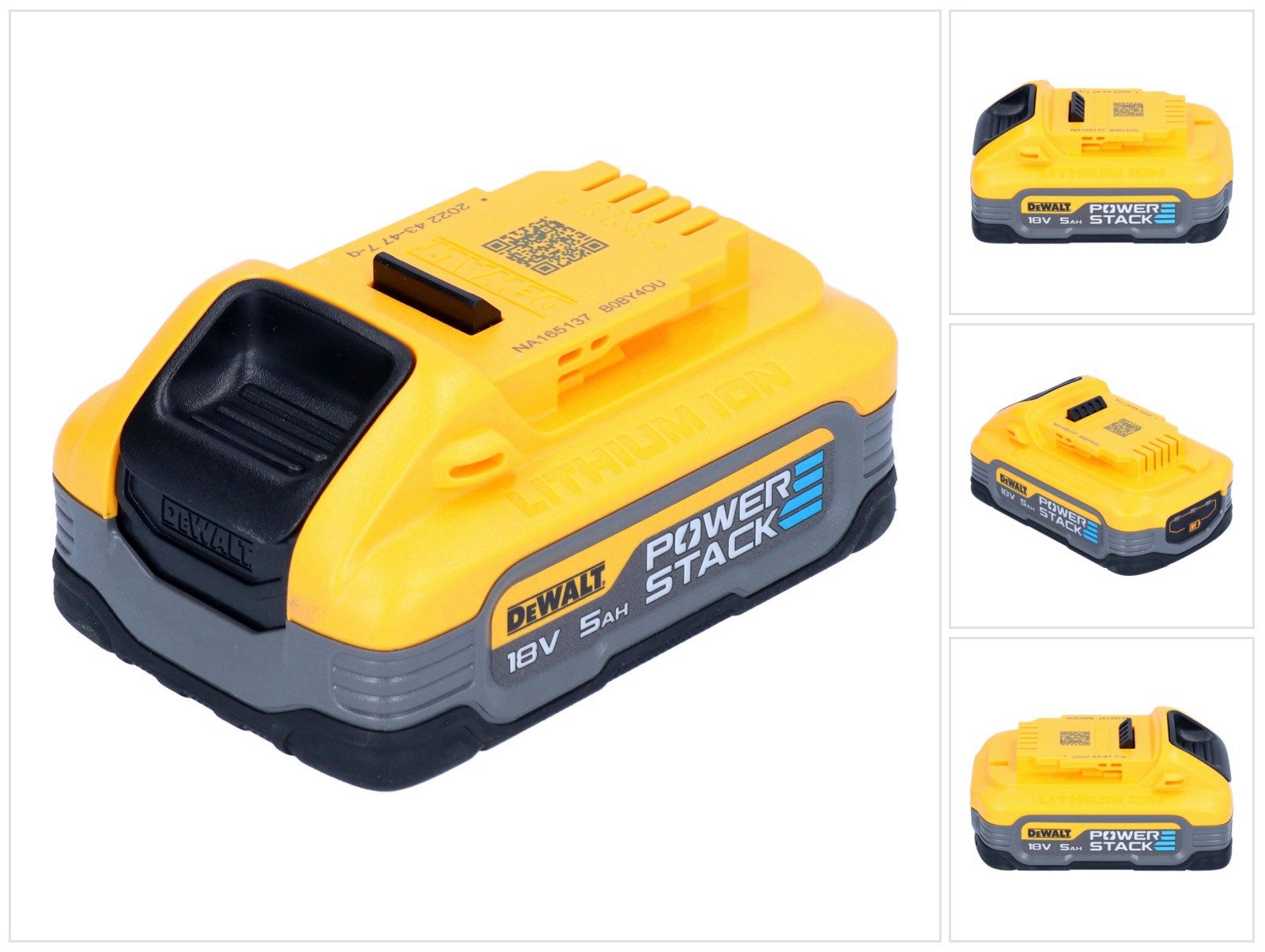 DeWalt DCBP 518 Powerstack Akku 18 V 5,0 Ah / 5000 mAh XR Li-Ion Akkupacks