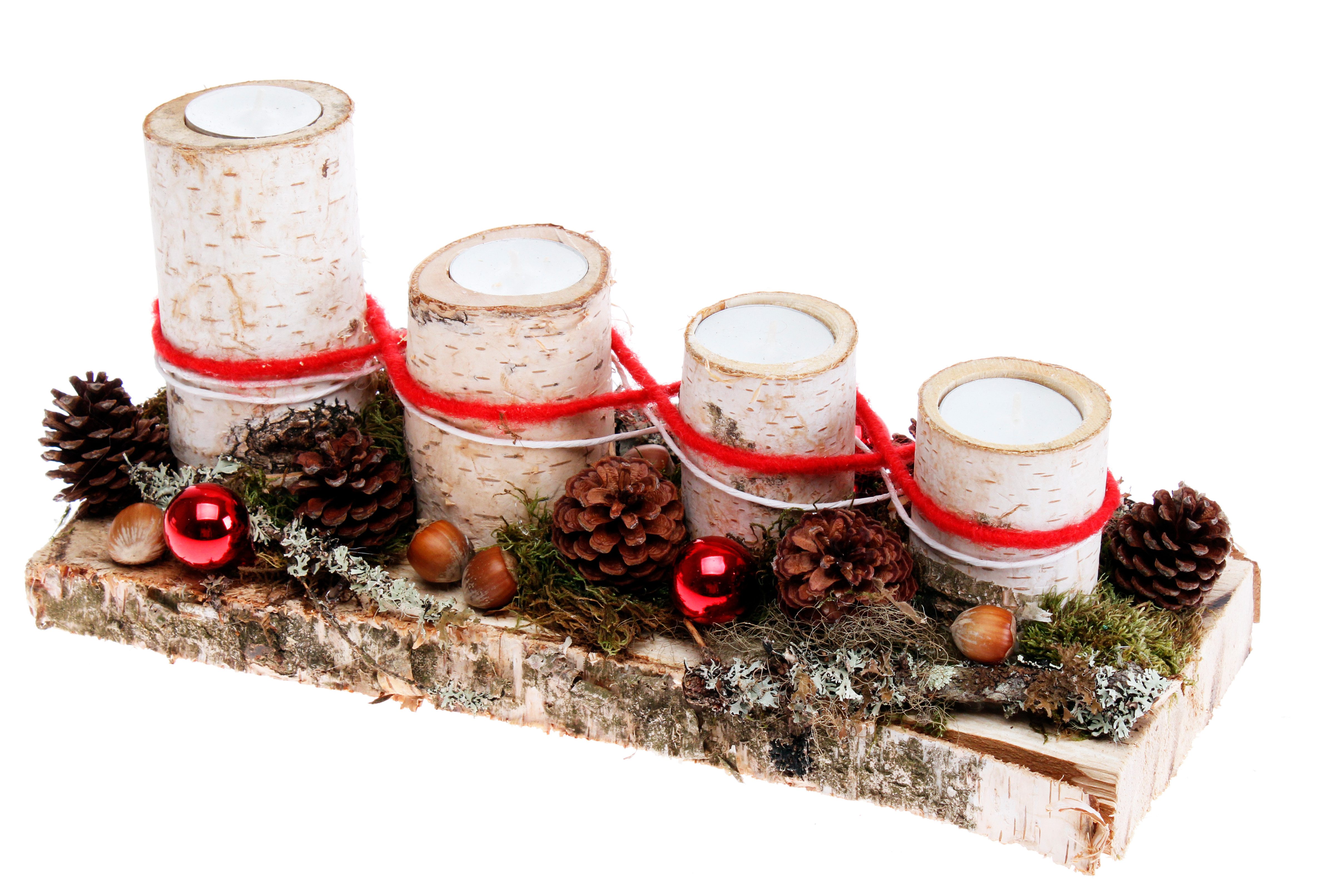 Rechteckige Adventskränze kaufen » Rechteckige Adventsgestecke
