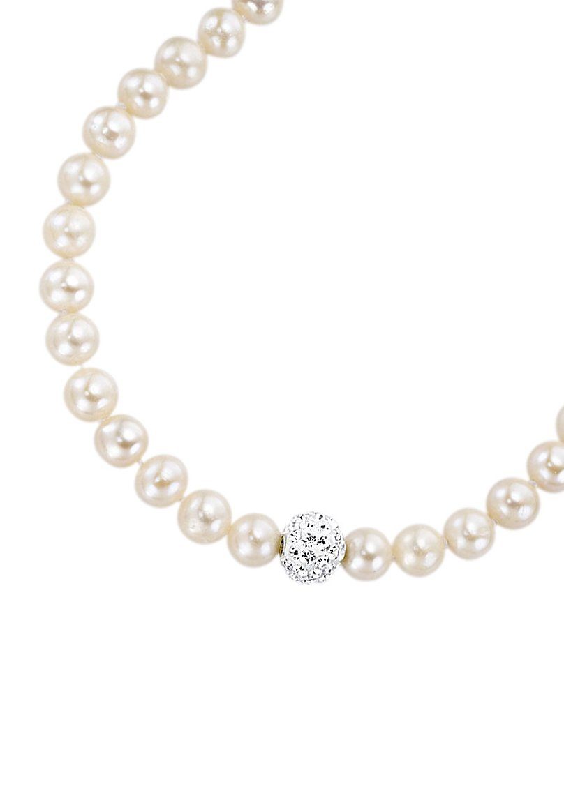 SüßwasserzuchtperlenPerfekt Als BrautschmuckOnline Mit Und Firetti Kristallen Swarovski® Collier Kaufen AR3L54jq