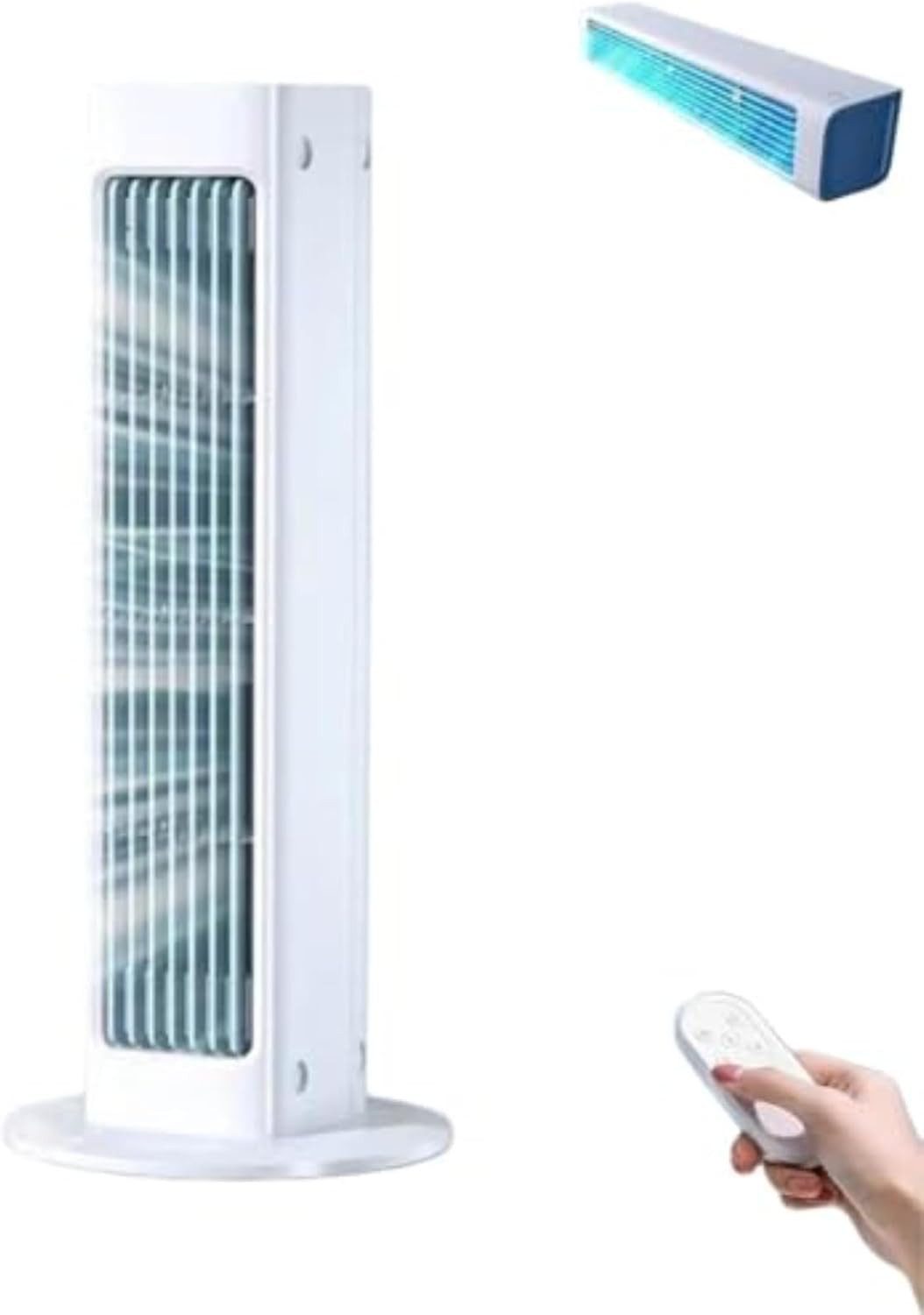 FELIXLEO Akku-Standventilator Max Ventilator 2026 Fernbedienung Leise Weiß