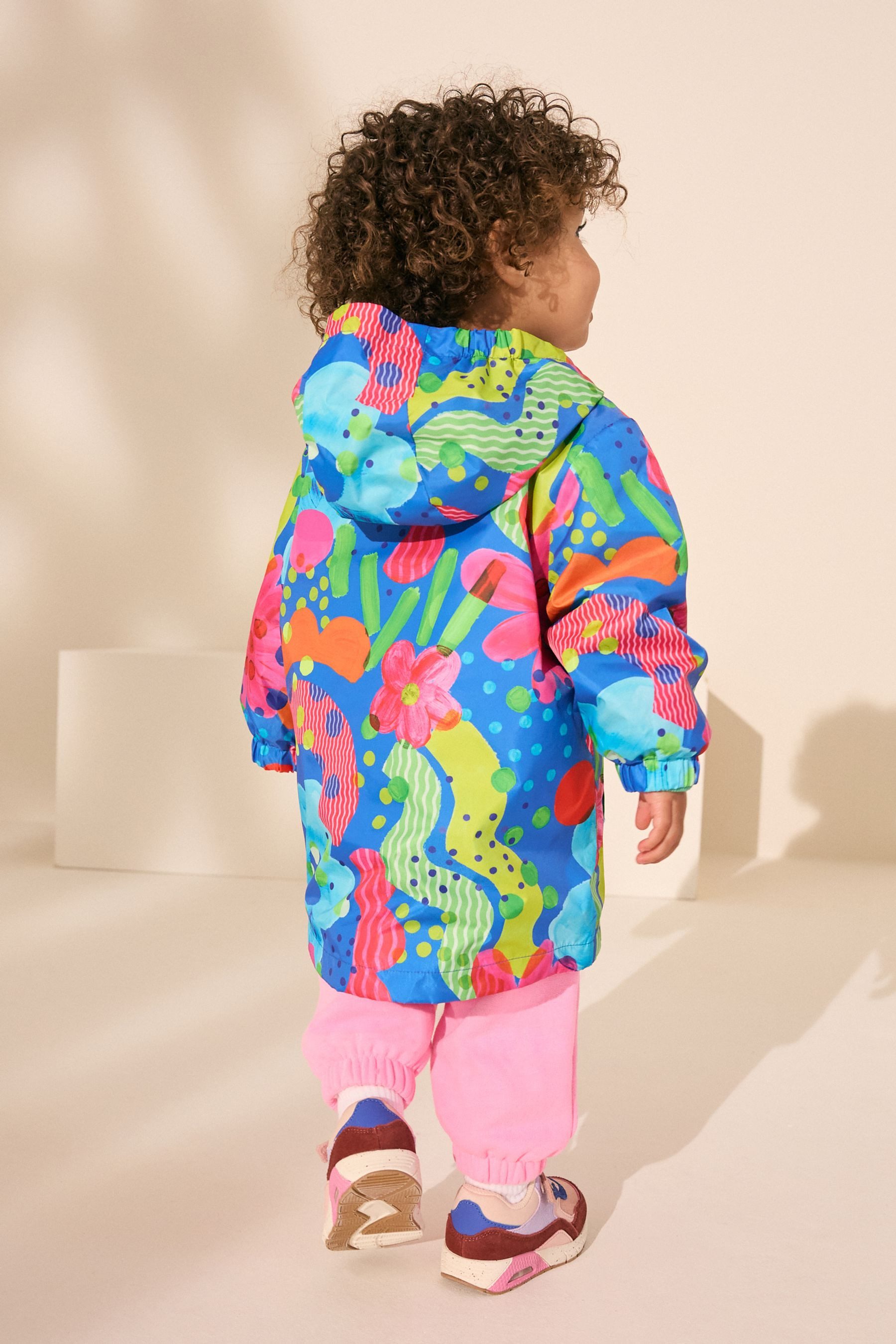 Next Regenjacke Wasserabweisende Cagoule-Jacke mit Print günstig online kaufen