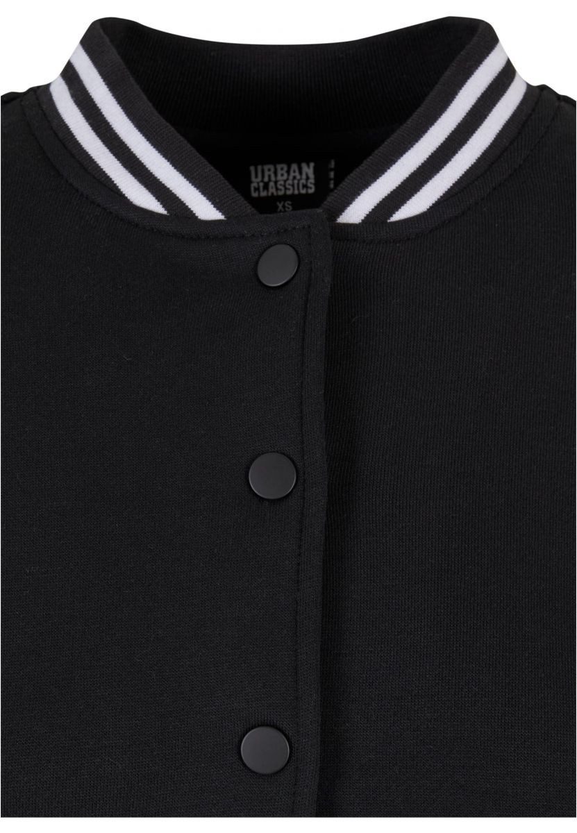 URBAN CLASSICS Outdoorjacke Ladies Inset College Sweat Jacket Collegejacke Damen