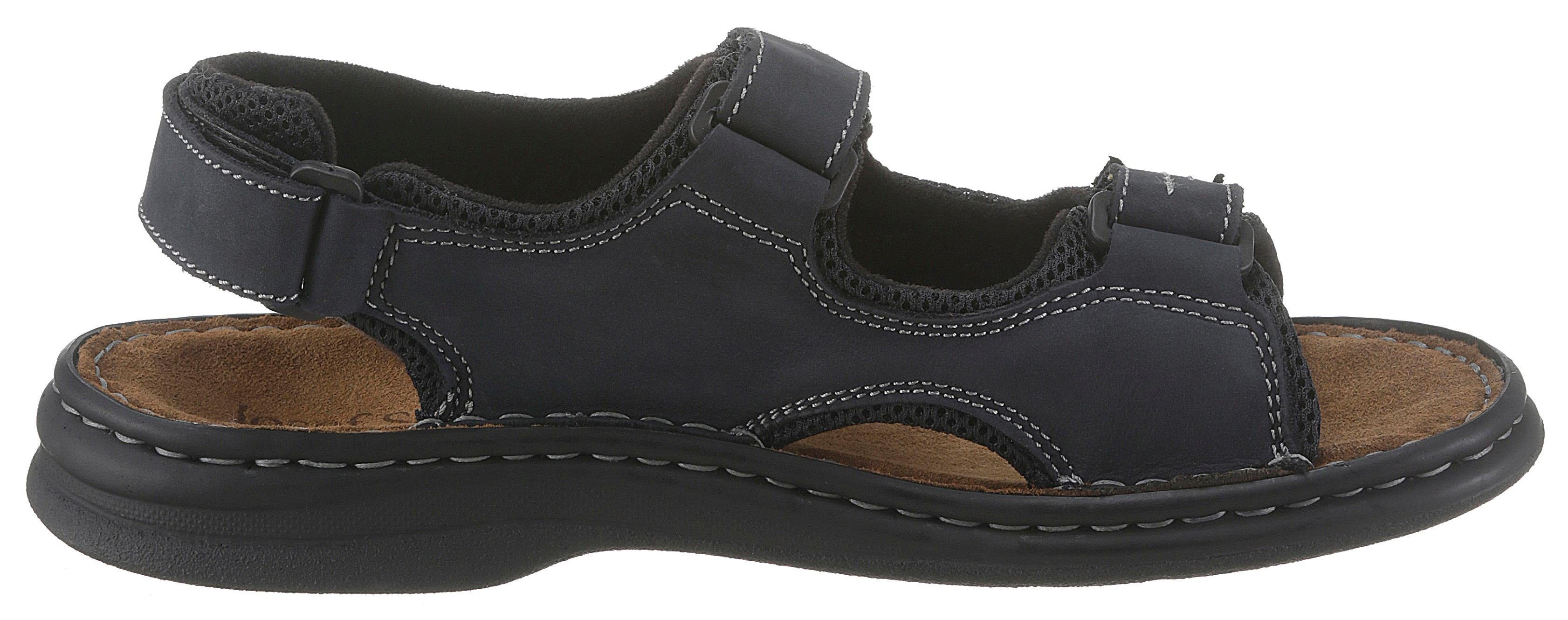 Josef Seibel FRANKLYN Sandale, Sommerschuh, Klettschuh, Freizeitsandale, mit Kontrastnähten