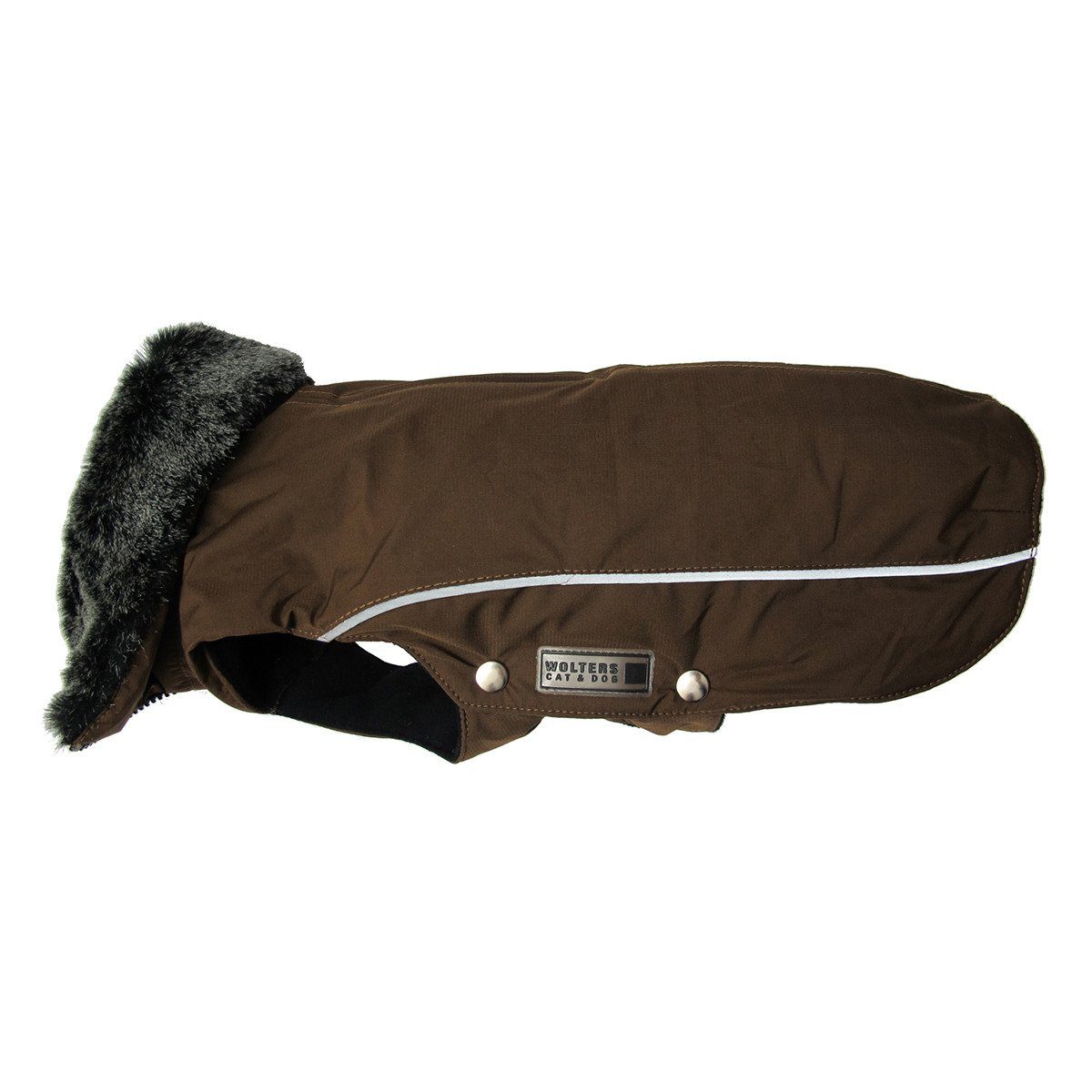 Wolters Hundemantel Winterjacke Amundsen kastanie