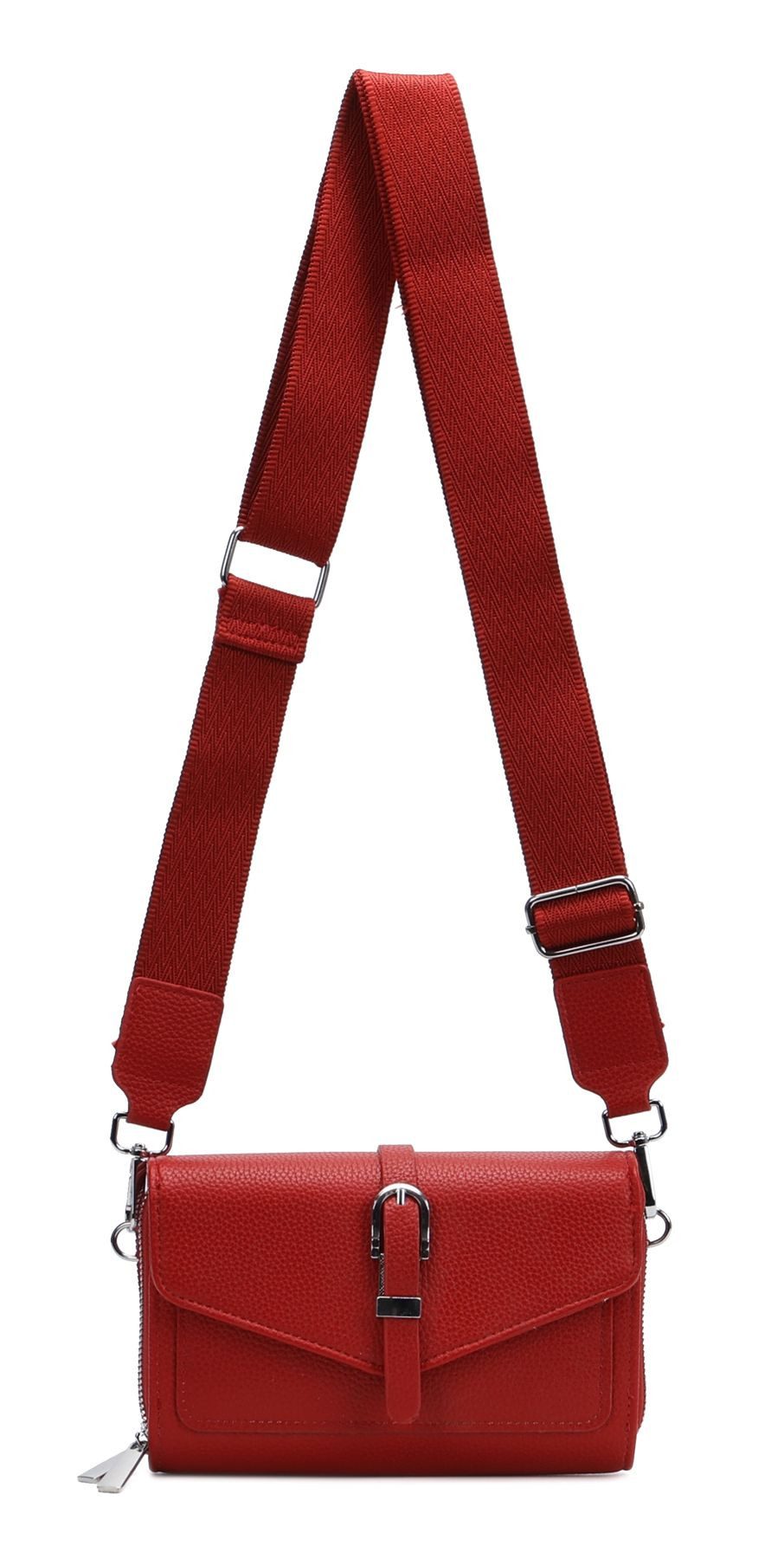 Schultertasche Damen Umhängetasche CrossBody Clutch Brusttasche Geldbörse Handytasche