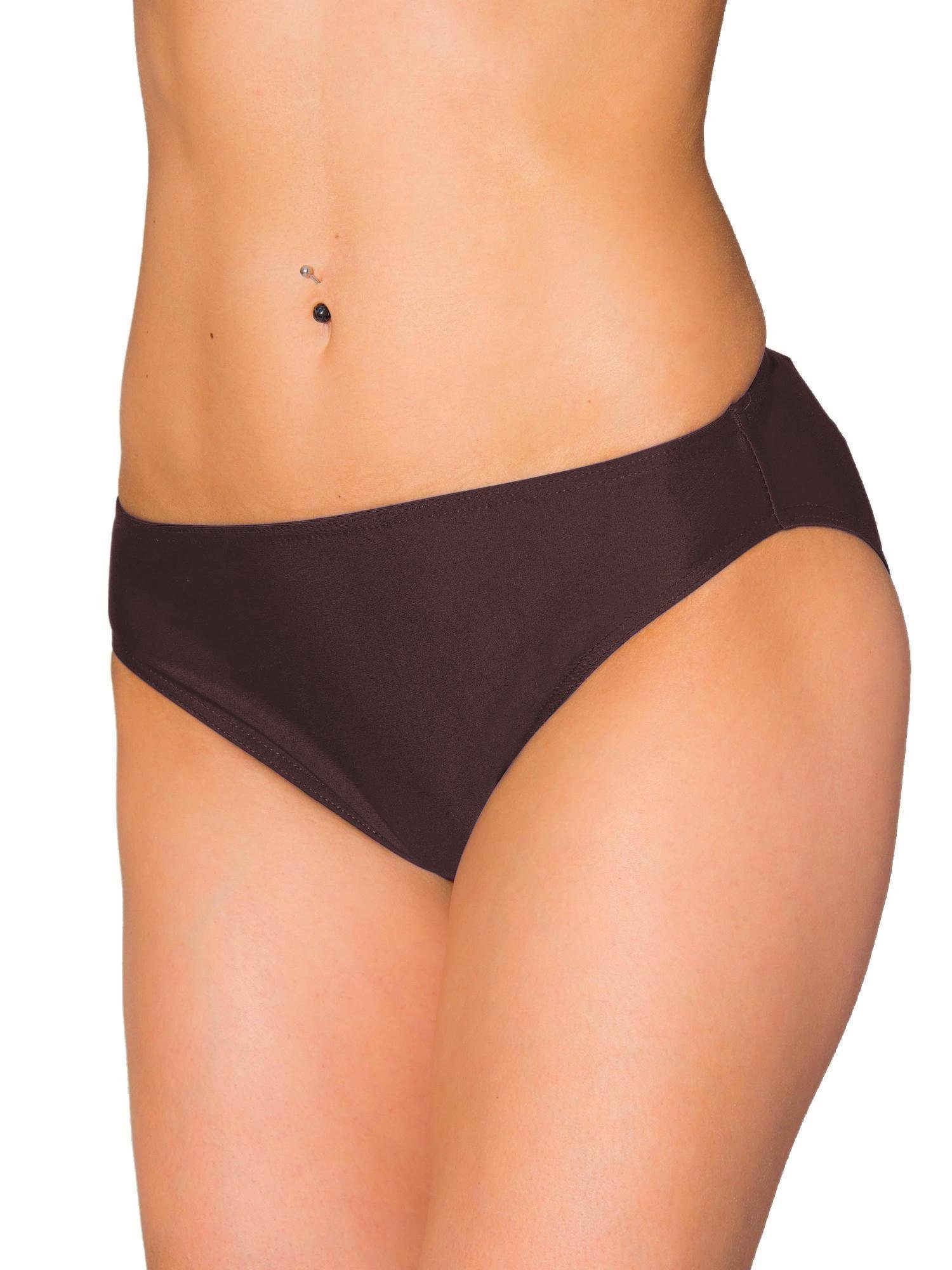 AQUARTI Bikini-Hose Aquarti Damen Bikini Hose mit mittelhohem Bund mehr