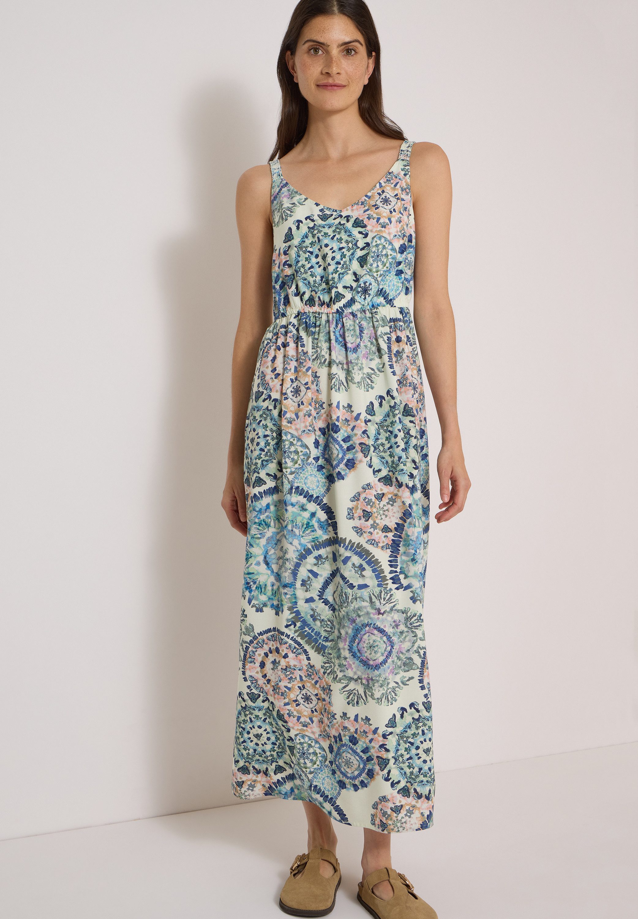 CECIL Maxikleid mit allover Print