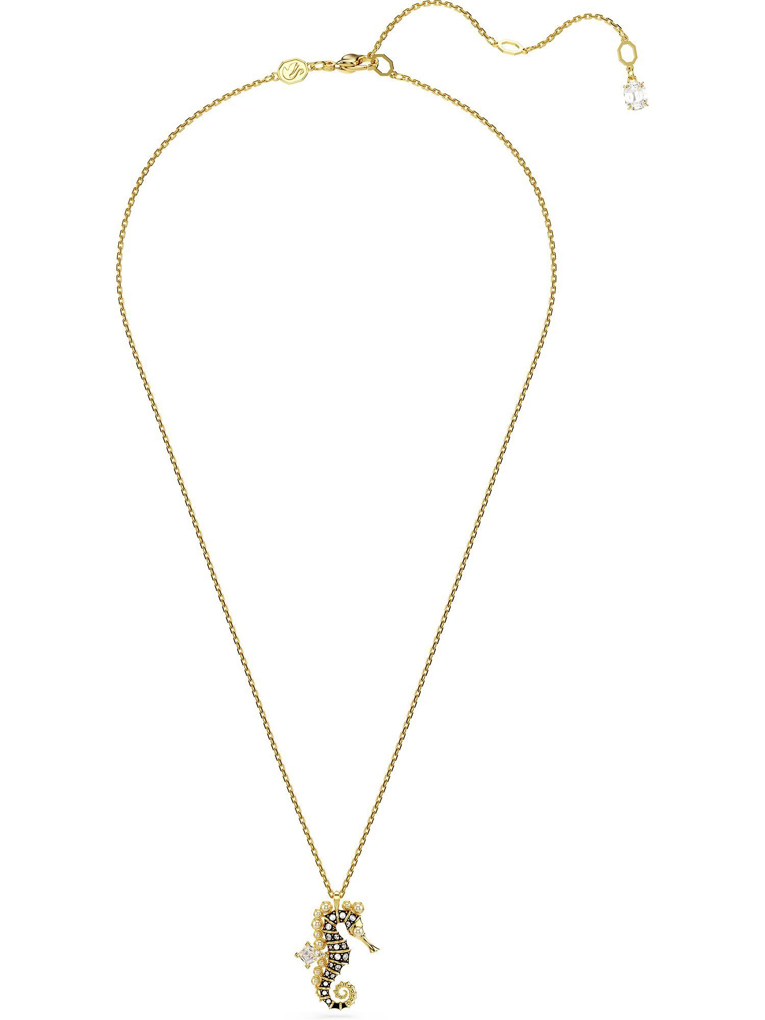 Swarovski Collier Swarovski Damen-Kette Metall Swarovski-Kristall günstig online kaufen