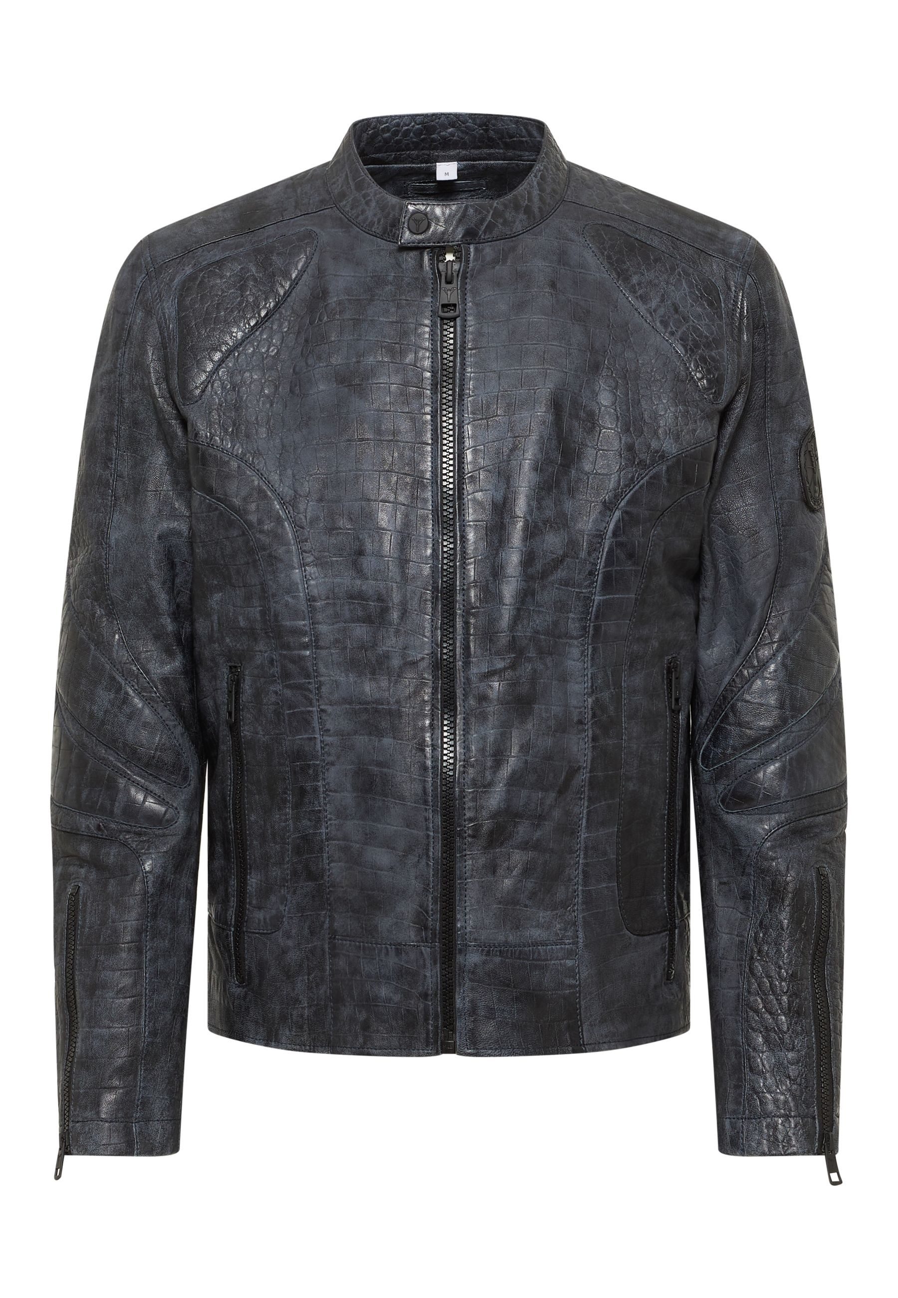 CARLO COLUCCI Lederjacke Faggiano