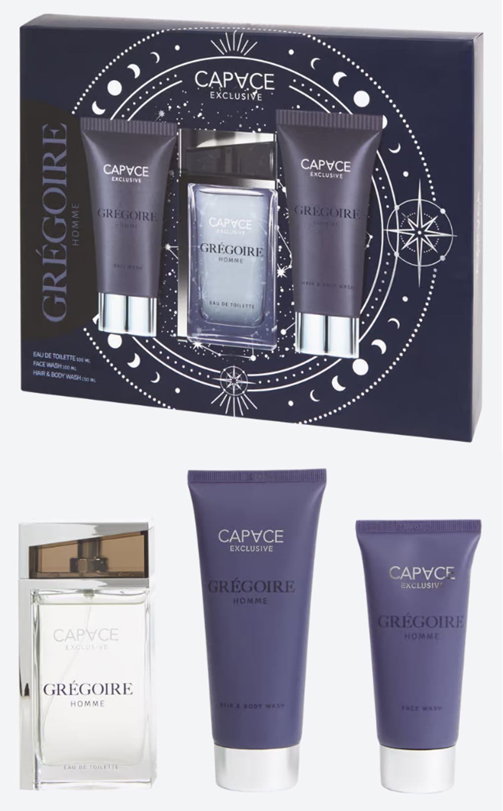 Spectrum Eau de Parfum Capache Geschenkset SPA Men 3 tlg. 350 ml