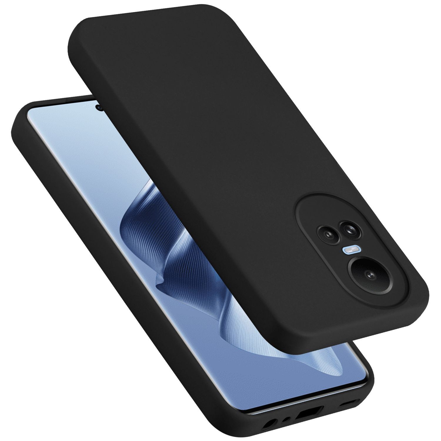 Cadorabo Handyhülle für OPPO Reno 10 5G / 10 Pro 5G Hülle OPPO Reno 10 5G / 10 Pro 5G, Flexible Hülle TPU Silikon Schutzhülle Back Cover Case