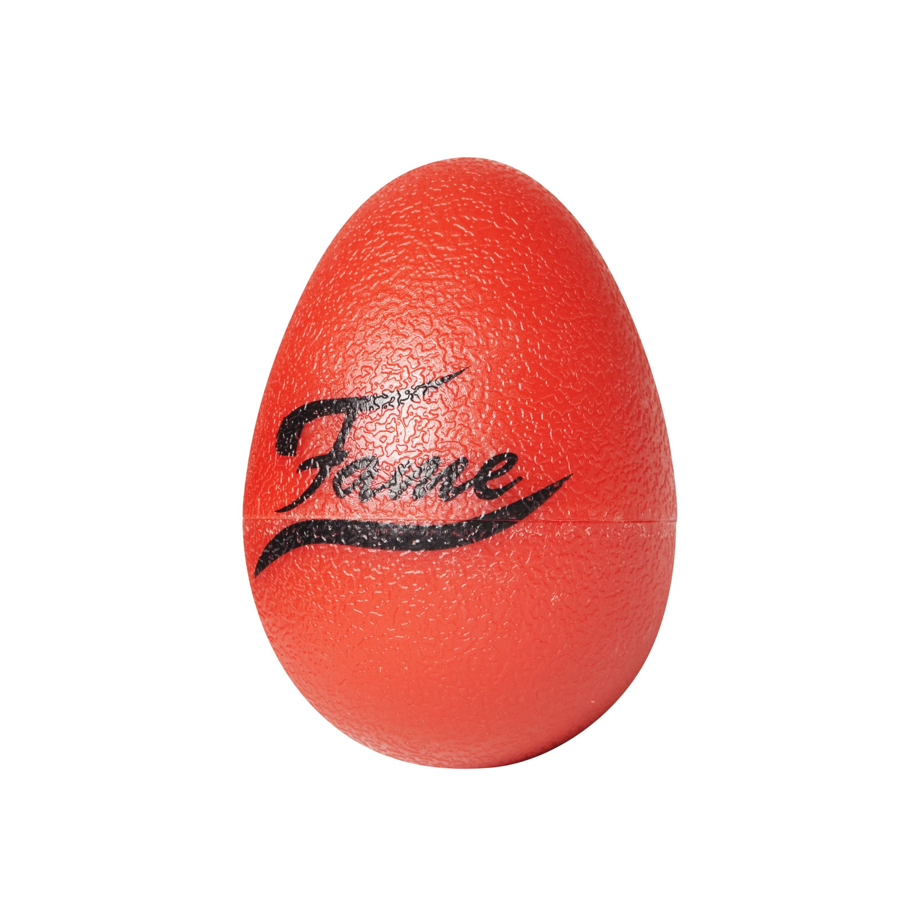 FAME Shaker,Egg Shaker, Rot, Kompakter Kunststoff, Harmonischer Klang, Ideal für Schulen, Kindergärten, Drum-Zirkel, Percussionisten, Passt in Jackentasche, Egg Shaker, Kunststoff, harmonischer Klang