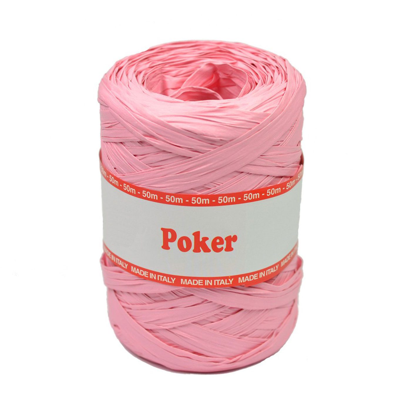 Star Bastelband, Papierband Raffiabast 50m Rolle Rosa