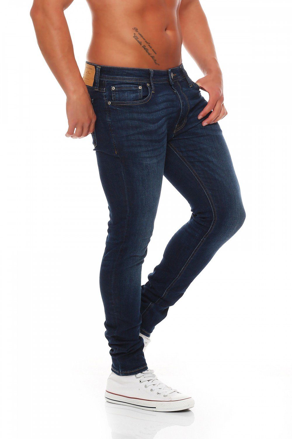 & Fit Skinny Herren AM014 Jack Jack Jeans Liam Skinny-fit-Jeans Original & Jones Jones