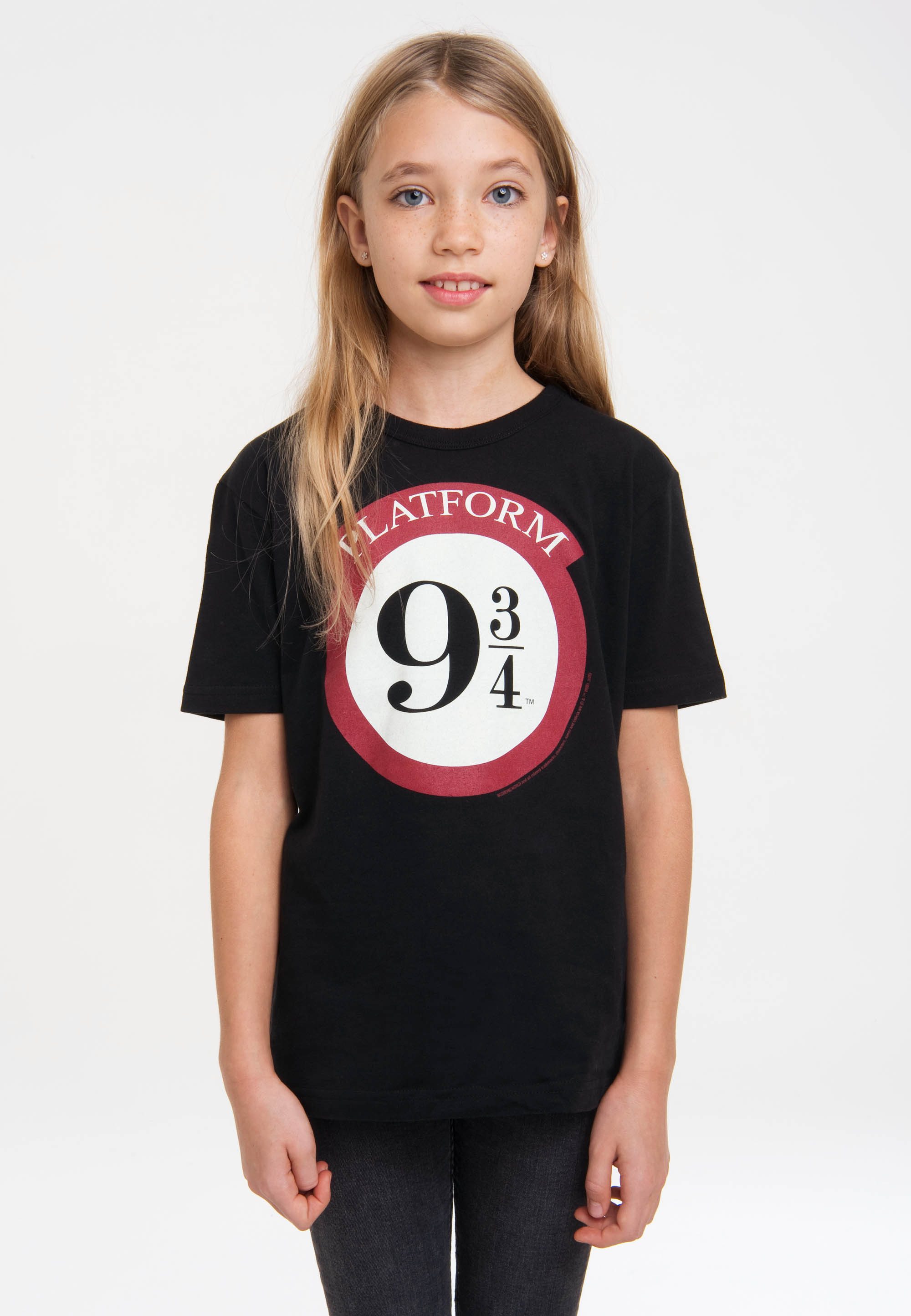 LOGOSHIRT T-Shirt Harry Potter – Hogwarts Express mit lizenziertem Print