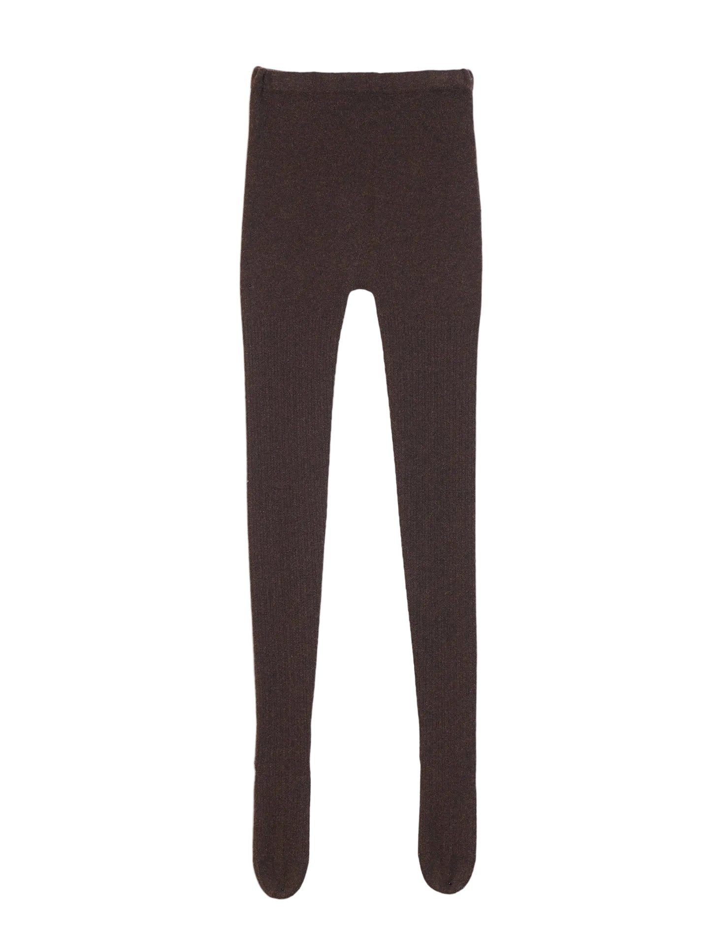 GOBI Cashmere Jogger Pants Kaschmir-Strickstrumpfhose mit hohem Bund