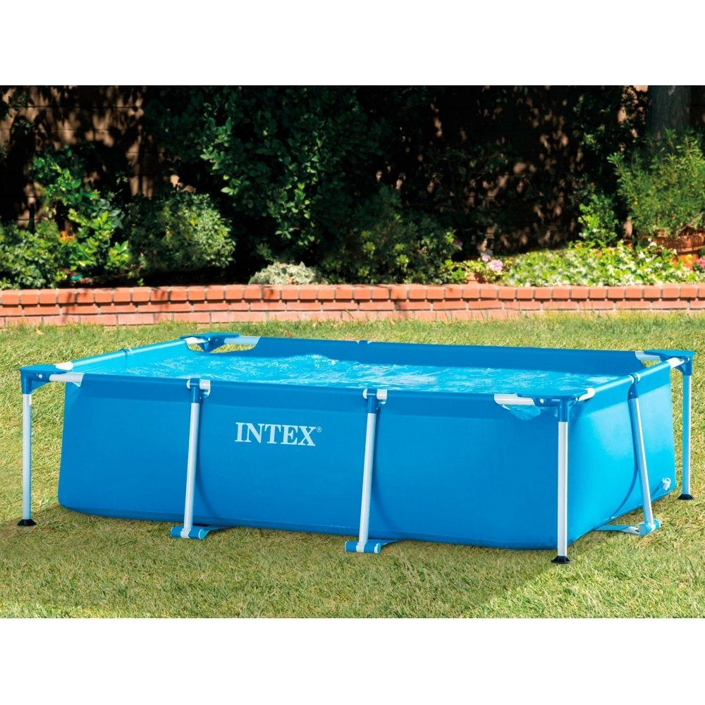 Intex Rechteckpool Family Frame Pool Set günstig online kaufen