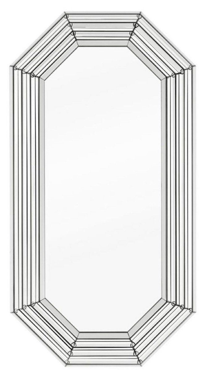Casa Padrino Wandspiegel Luxus Wohnzimmer Spiegel / Wandspiegel 98 x 7 x H. 188 cm - Luxus Möbel