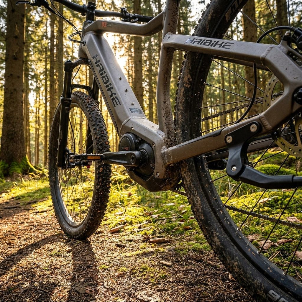 Haibike Fahrradständer XLC Ständerplatte KS-X06 M5 inkl. Schrauben Haibike Flyon HardSeven 9/