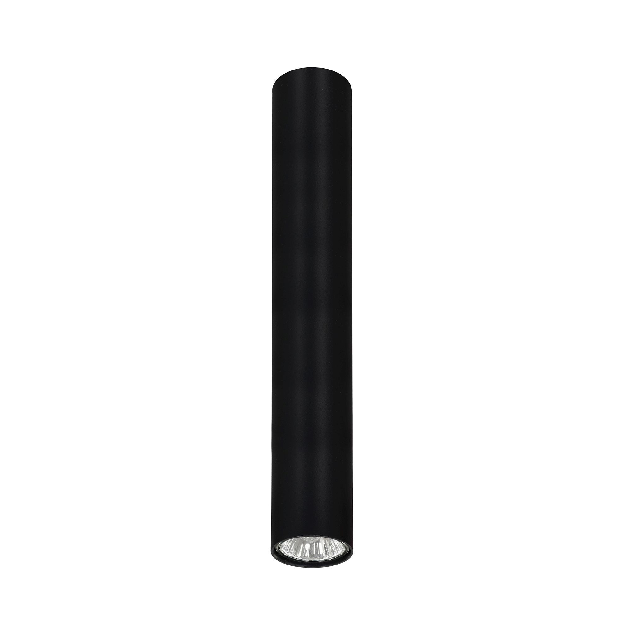 Licht-Erlebnisse Deckenleuchte EYE, ohne Leuchtmittel, Strahler Rund Schwarz Metall modern Spot Flurstrahler Deckenlampe