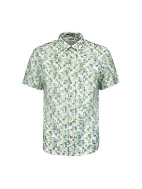 NO EXCESS Kurzarmhemd - Leinenhemd - Leinenshirt Short Sleeve Allover Printed