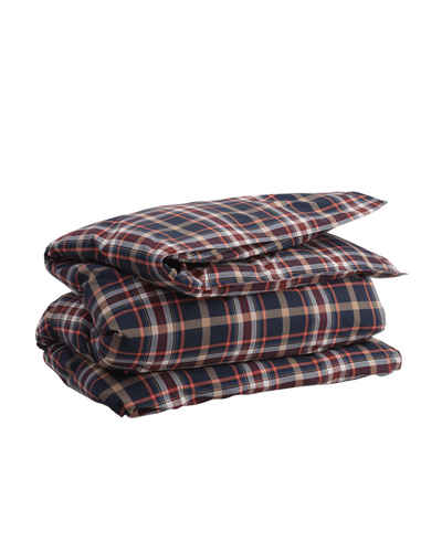 Bettwäsche »GANT Satin Bettwäsche (Bettdecken- und Kissenbezug separat erhältlich) OXFORD CHECK, Bettdeckenbezug, in verschiedenen Größen, marine«, Gant, mit Reißverschluss