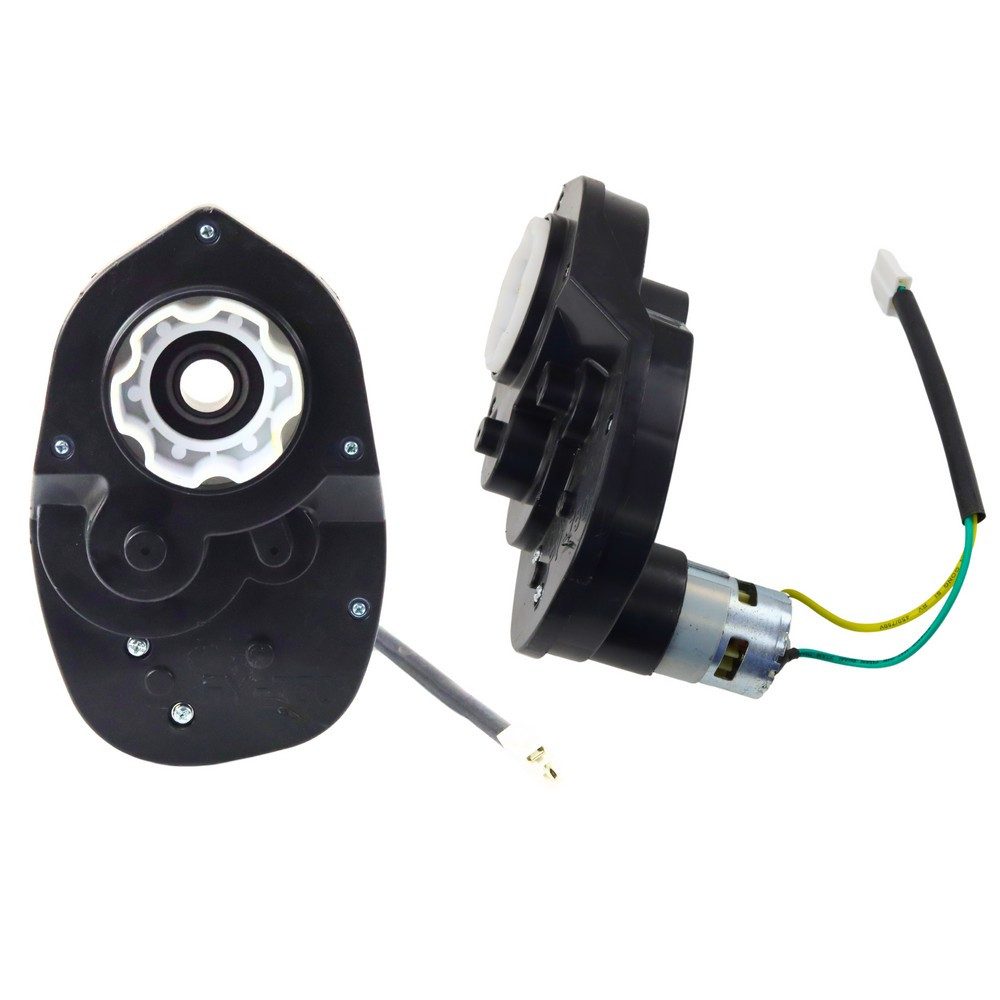 LEAN TOYS Drehtorantrieb Getriebemotor Antriebsmotor Elektromotor, mit Getriebe, (Spar-Set, 1-tlg., 0,45 kg leicht), 24 V Getriebemotor, Anschlusskabel, kompakt, 0,45 kg