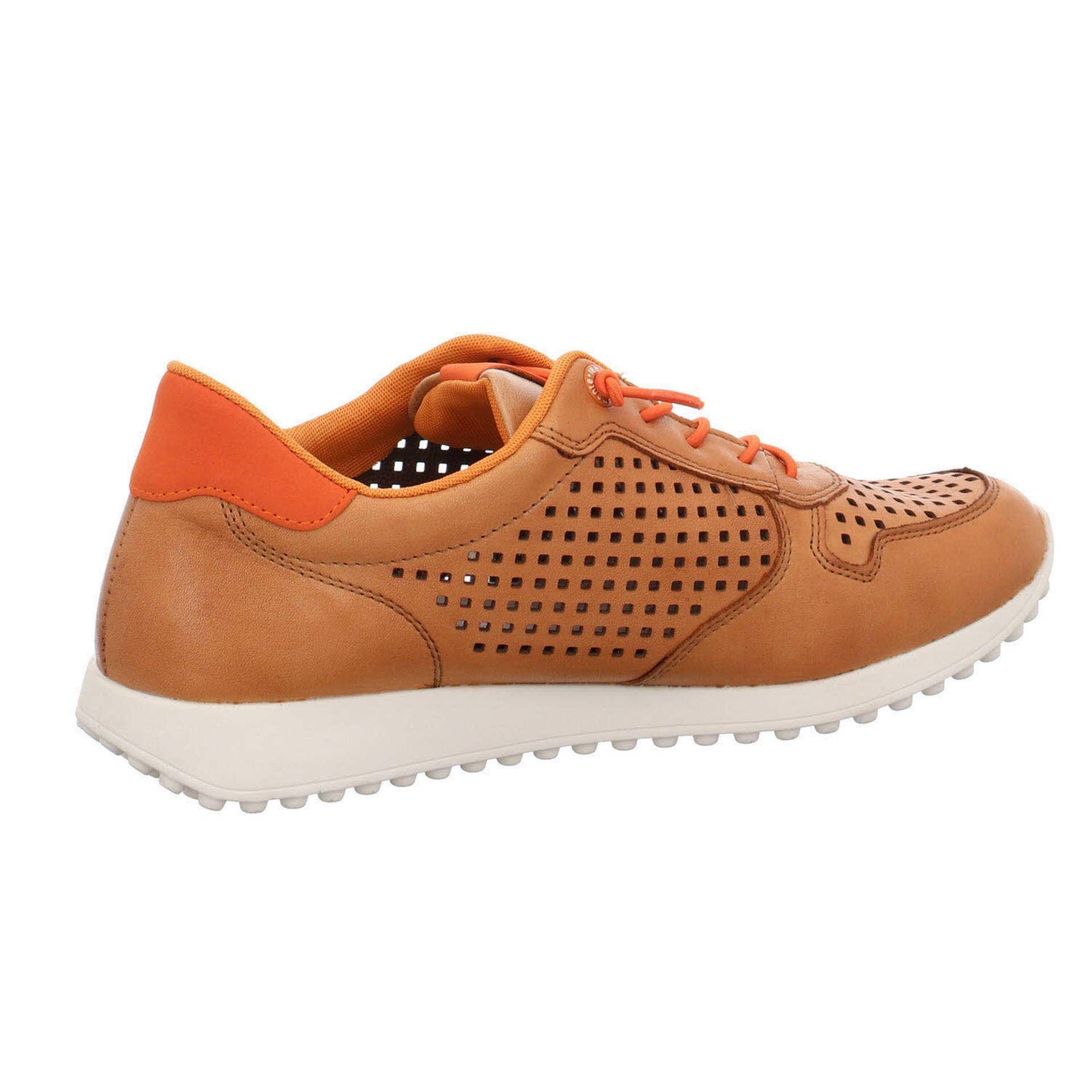 Sneaker Schuhe noccia/orange/noccia Sneaker Halbschuhe Sport Remonte Sneaker Glattleder Damen