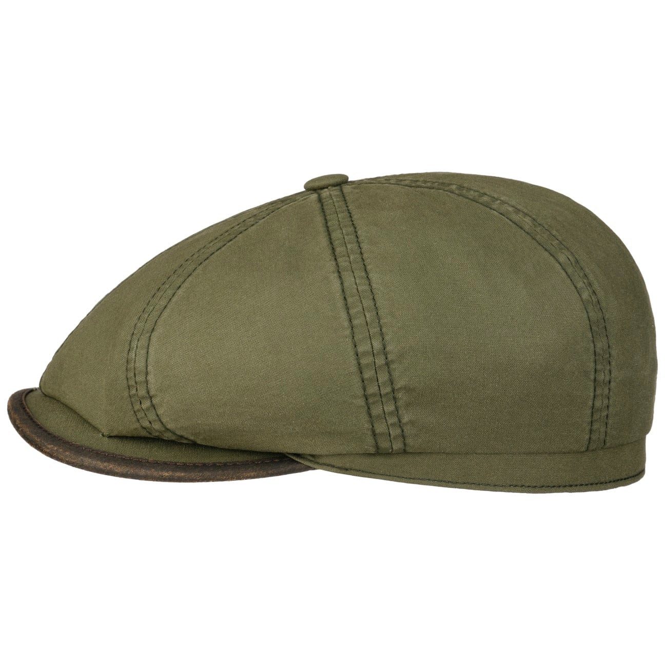 Stetson Flat Cap (1-St) Schirmmütze mit Schirm