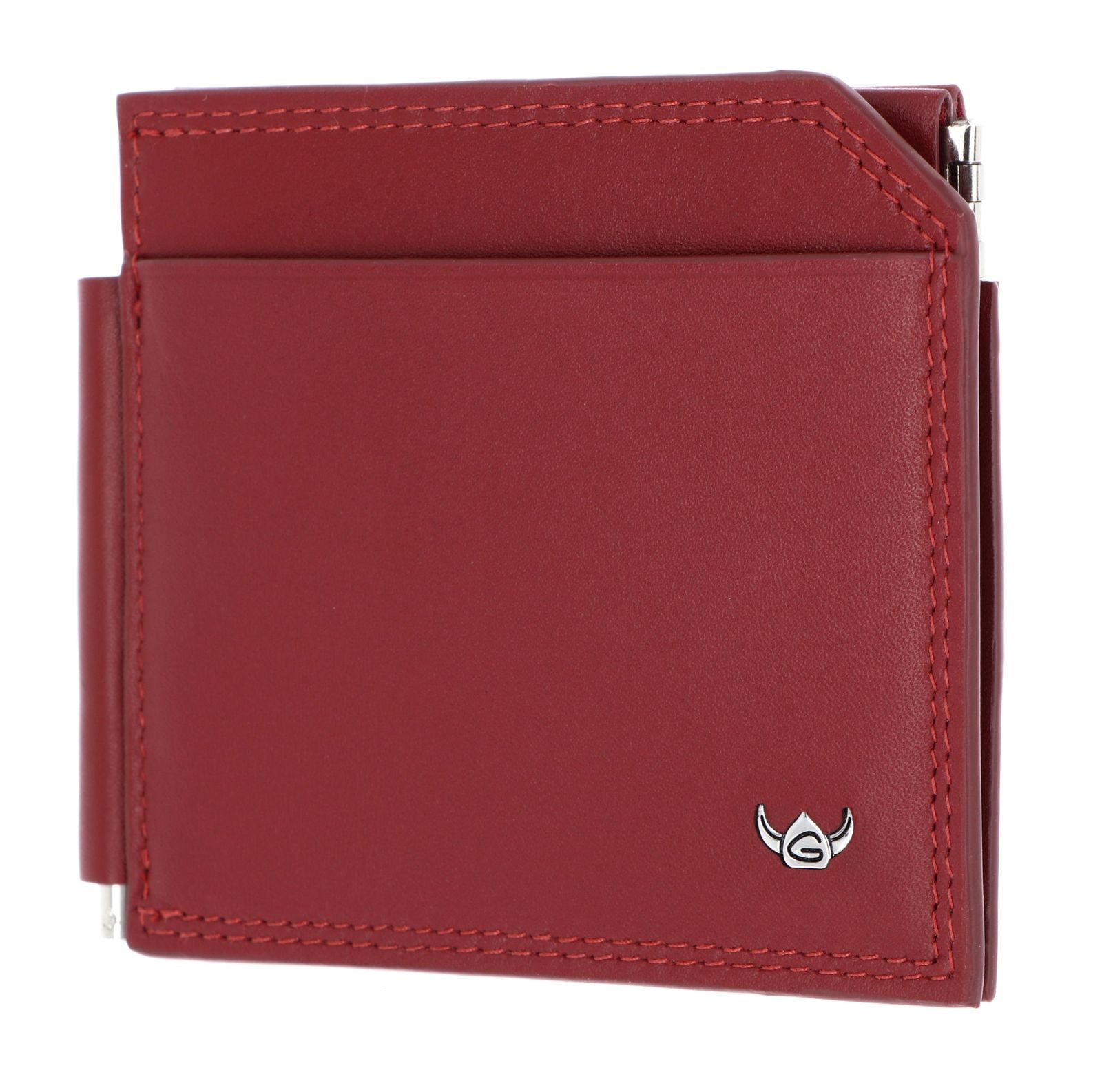 Golden Head Kartenetui Clip-Scheintasche 1960, aus echtem Rindsleder