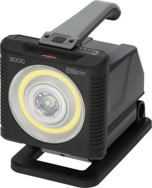 Brennenstuhl LED Baustrahler Multi Battery LED Akku Handscheinwerfer HL 3000, LED fest integriert, kompatibel mit 18V Akkus 11 verschiedener Hersteller