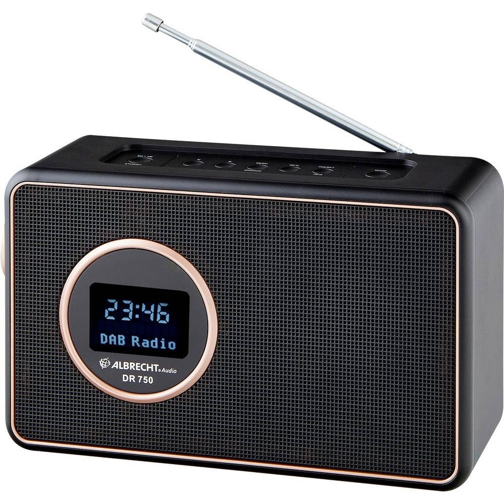 Digitalradio, DAB+/UKW mit integrietem Akku Radio