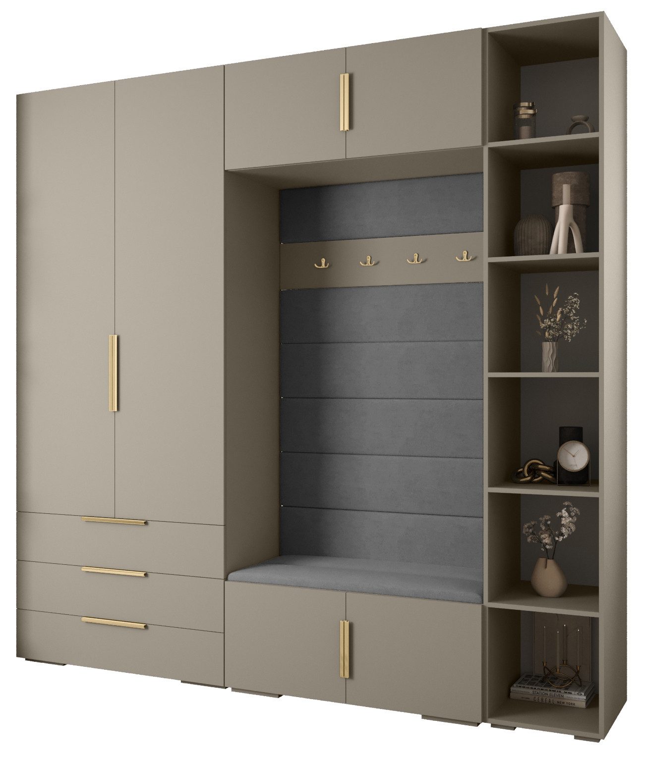 ABIKS MÖBEL Kompaktgarderobe INOVA 1 SATZ günstig online kaufen