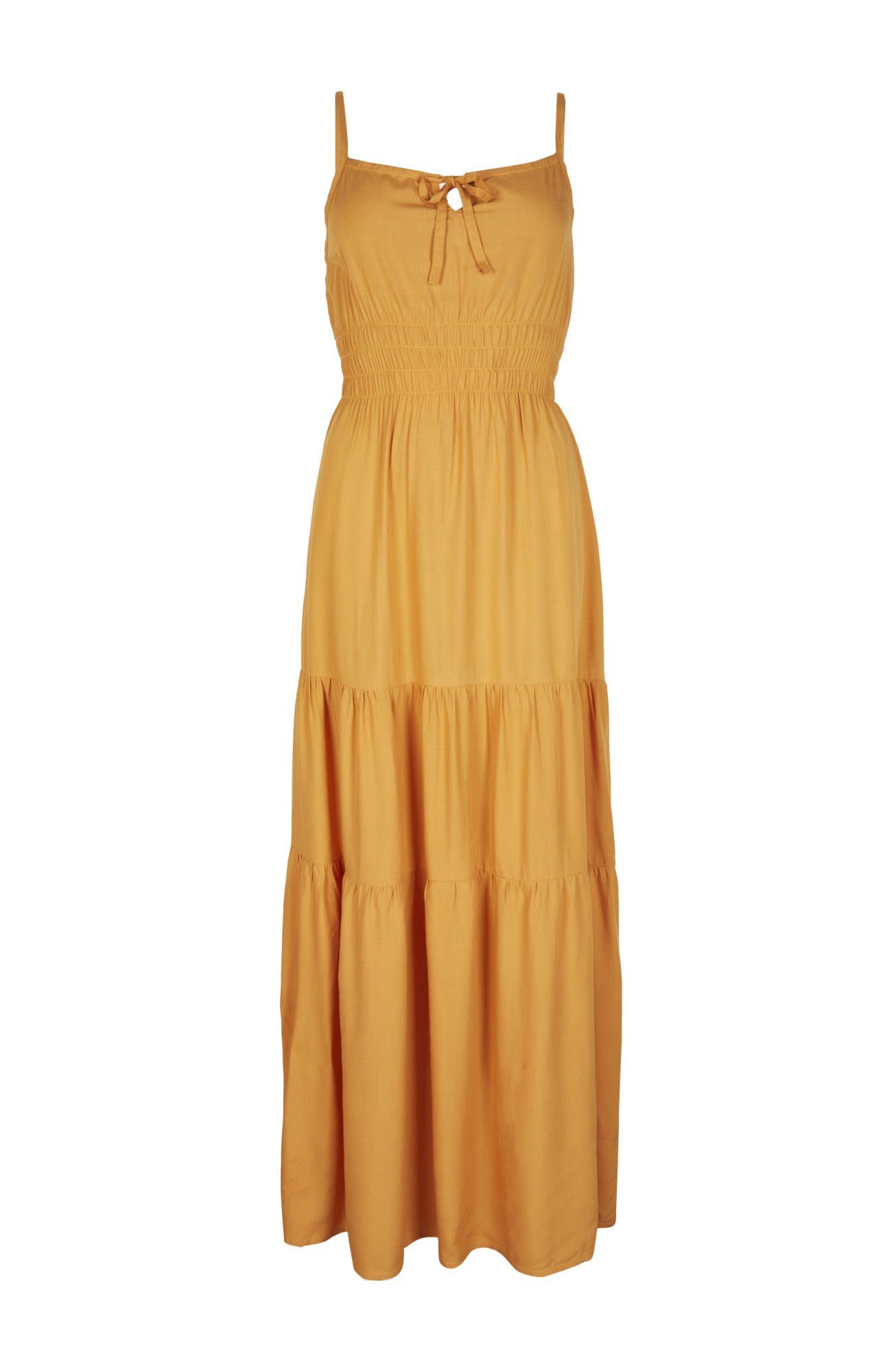 O'Neill Sommerkleid Oneill W Quorra Maxi Dress Damen Kleid Yellow