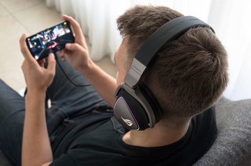 Asus ROG Delta Gaming-Headset (Mikrofon abnehmbar)