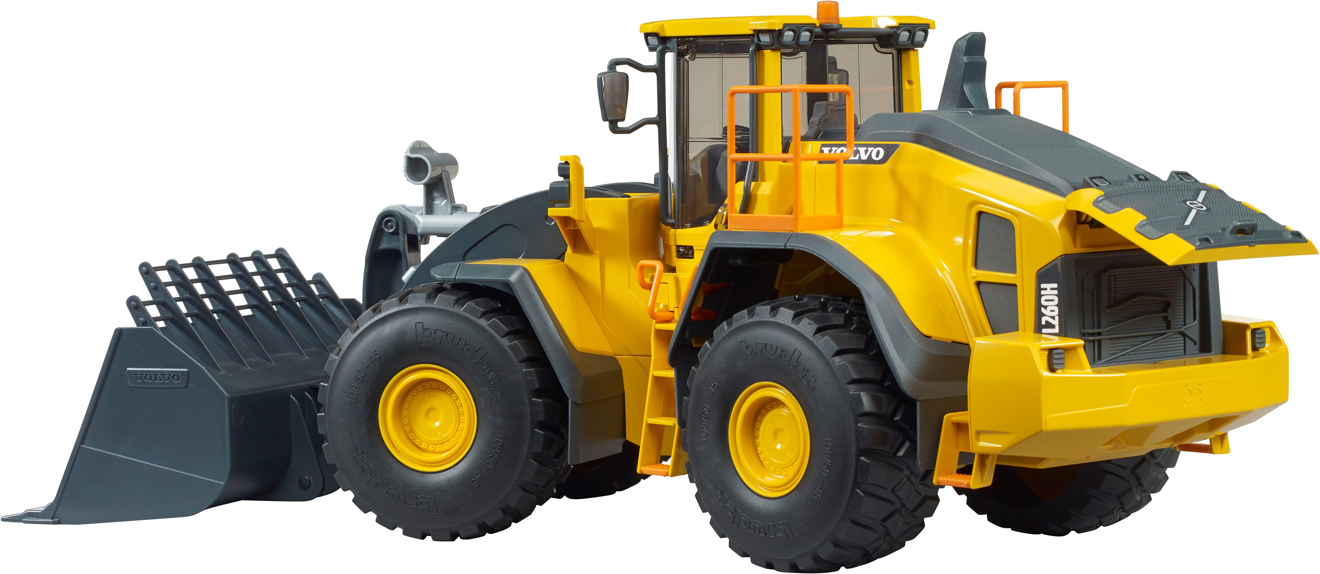 Bruder® Spielzeug-Radlader Volvo Radlader L260H (02458), Made in Europe