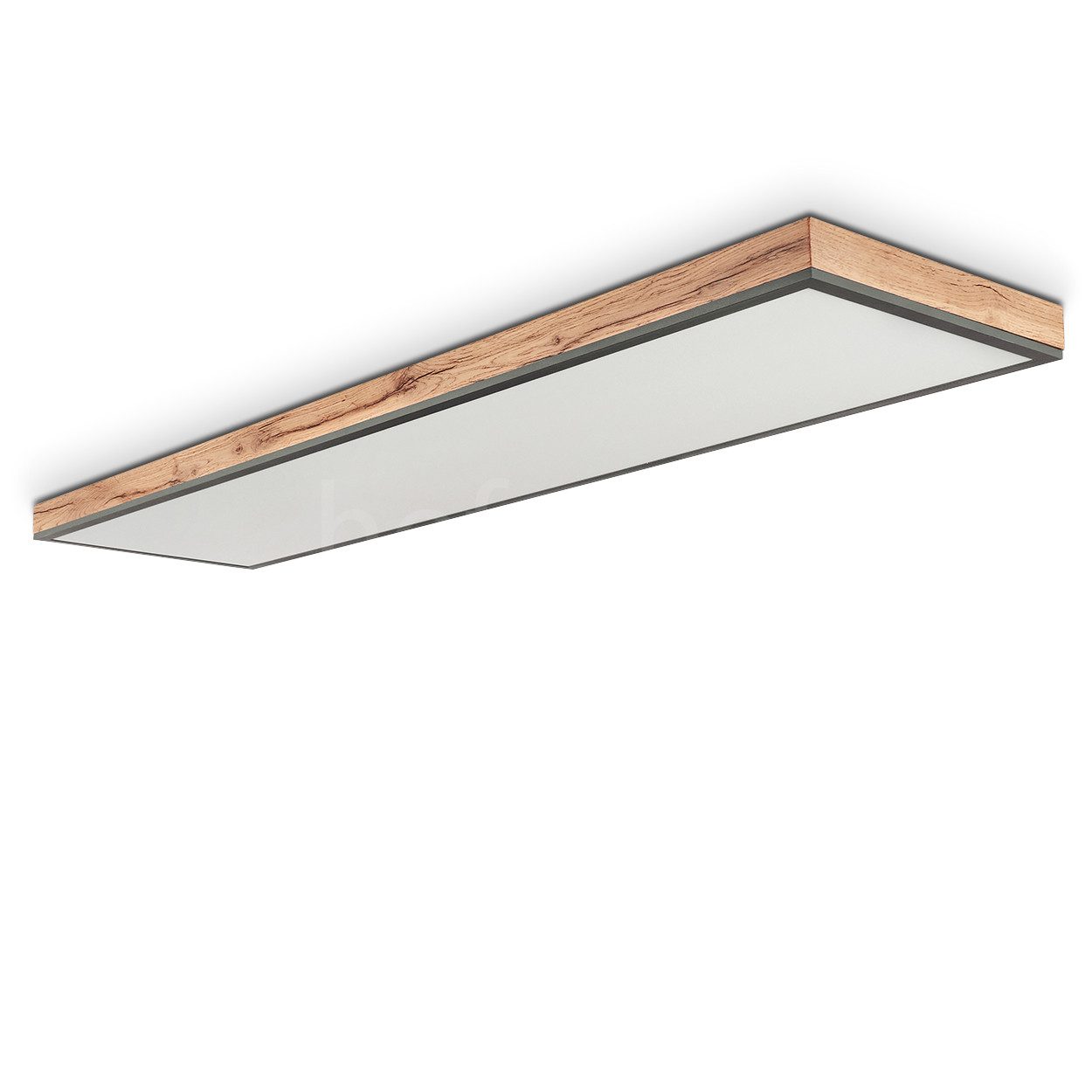 hofstein Deckenleuchte »Vacil« Deckenlampe aus Metall und MDF in Schwarz/We günstig online kaufen