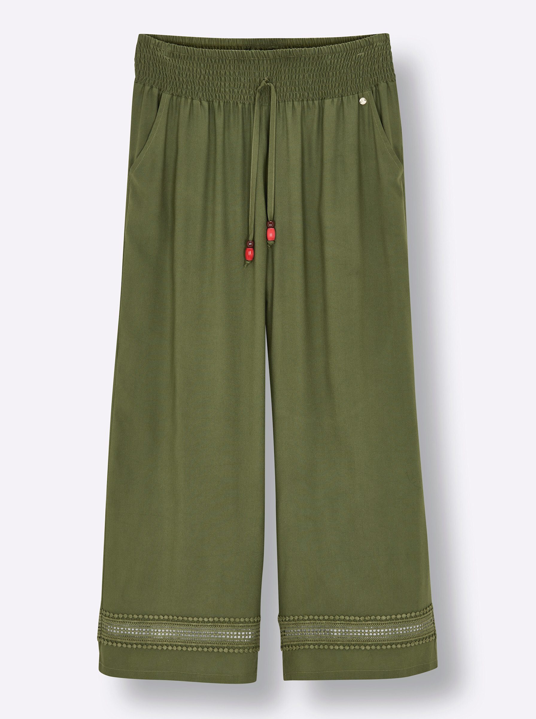 Sheego Strandkleid Web-Hose normal