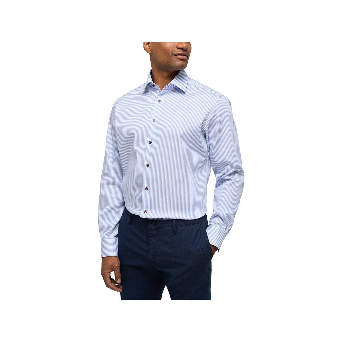 Eterna Unterhemd mittel-blau (keine Angabe, 1-St., keine Angabe)