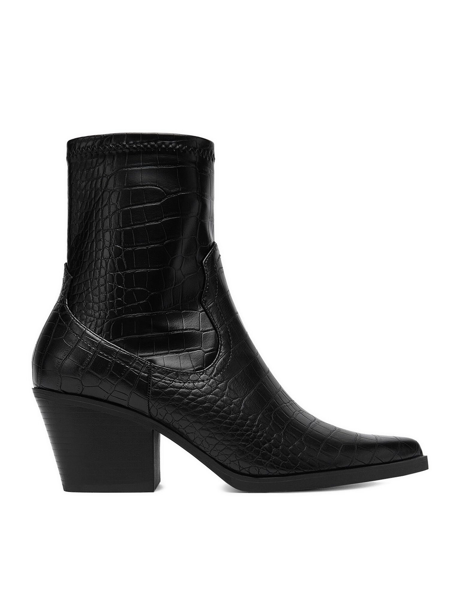 Deezee Damen-Knöchelstiefel Schwarz BZRB0184-7 Stiefel