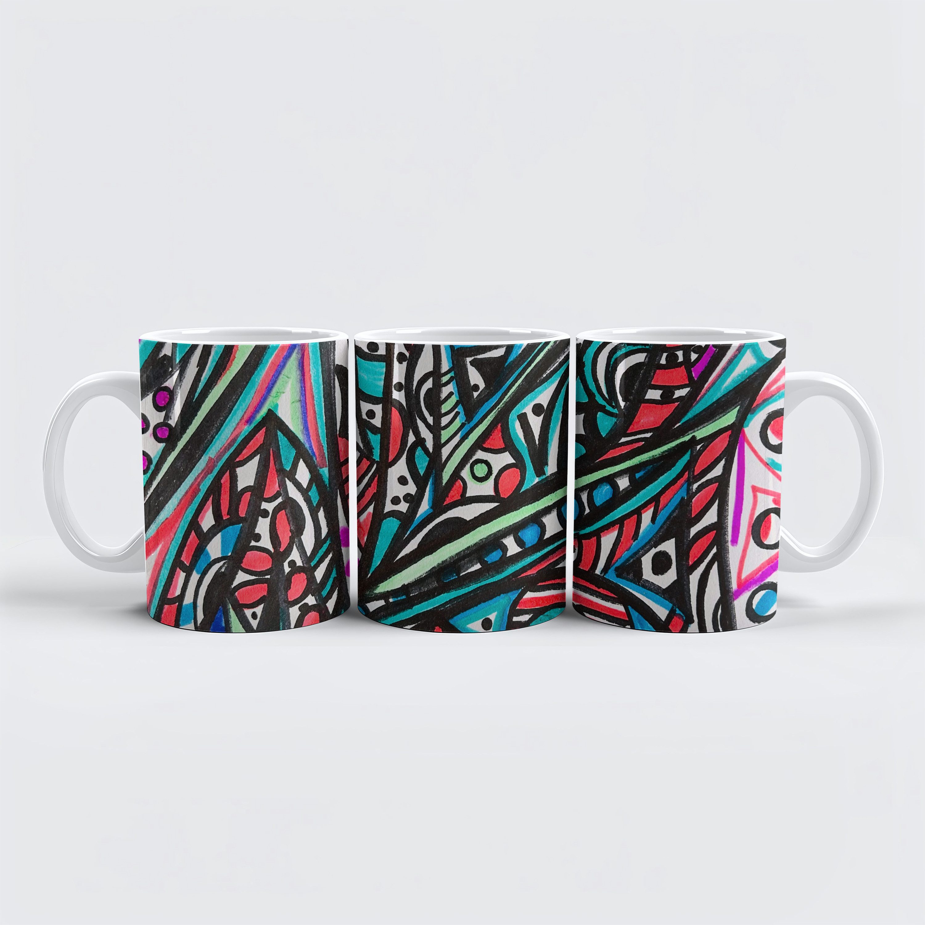 raxxa Tasse "La fuerza de la vida", 1-tlg., Keramik