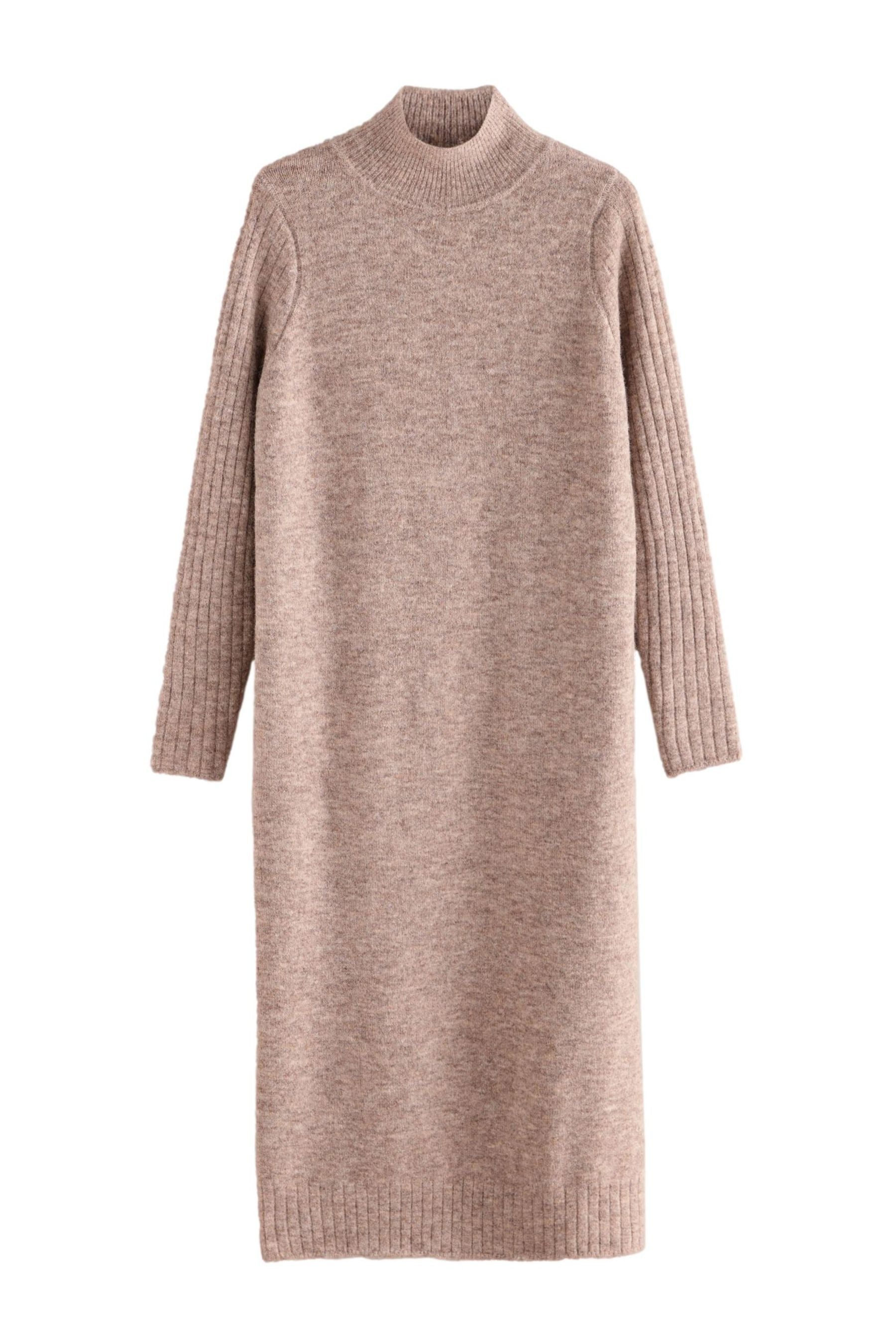 Next Strickkleid Maxi-Strickkleid mit Stehkragen und günstig online kaufen